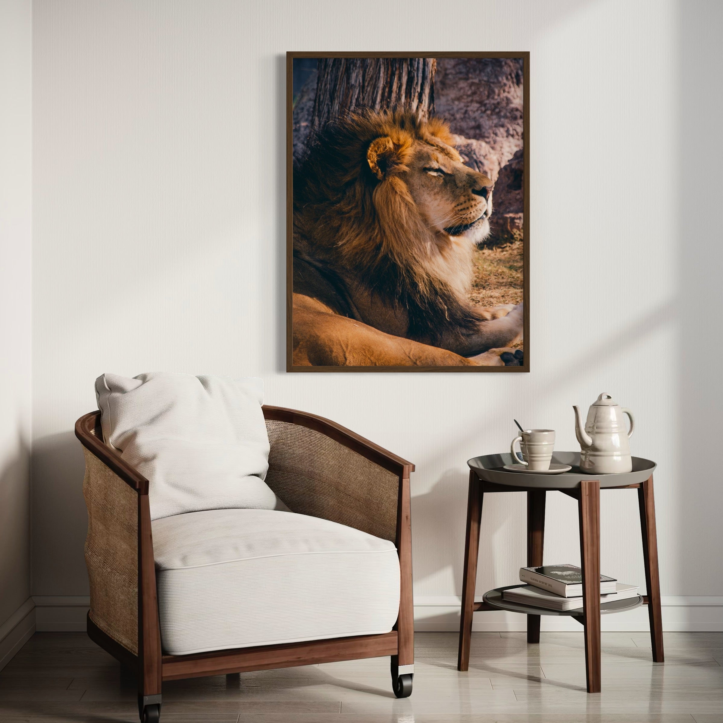 King at Rest - Moderno Wall Art Wall Art