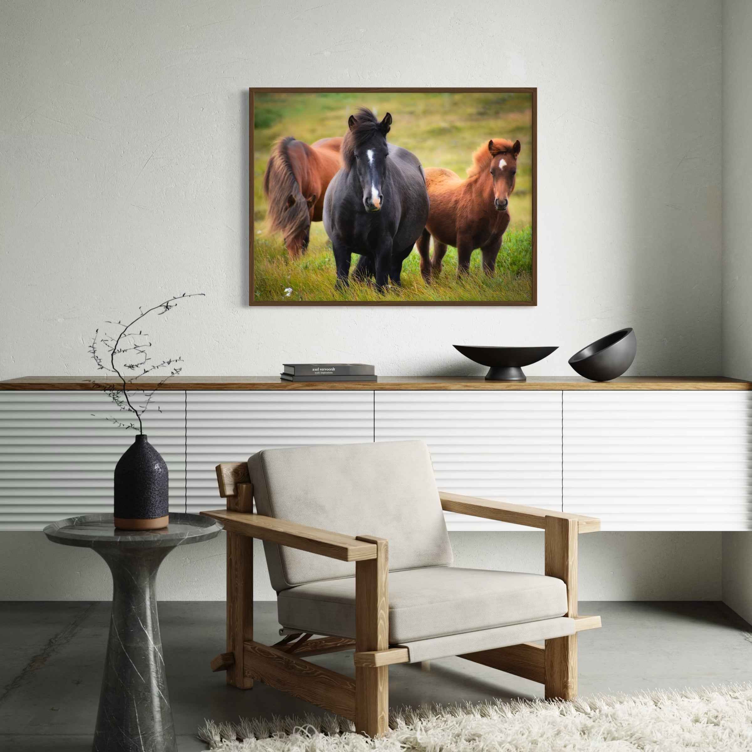 Meadow Companions - Moderno Wall Art Wall Art