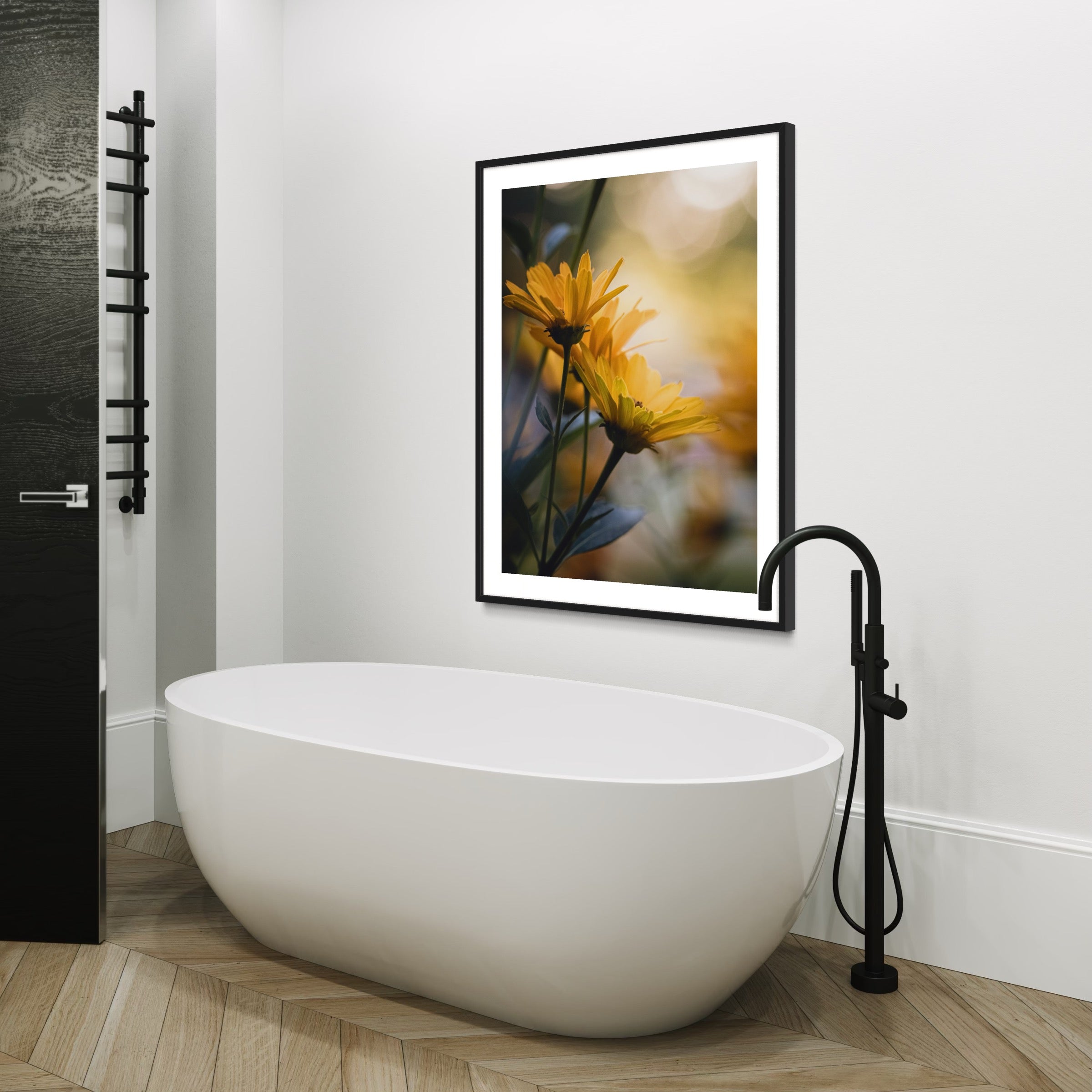 Daisy Radiance - Moderno Wall Art Wall Art