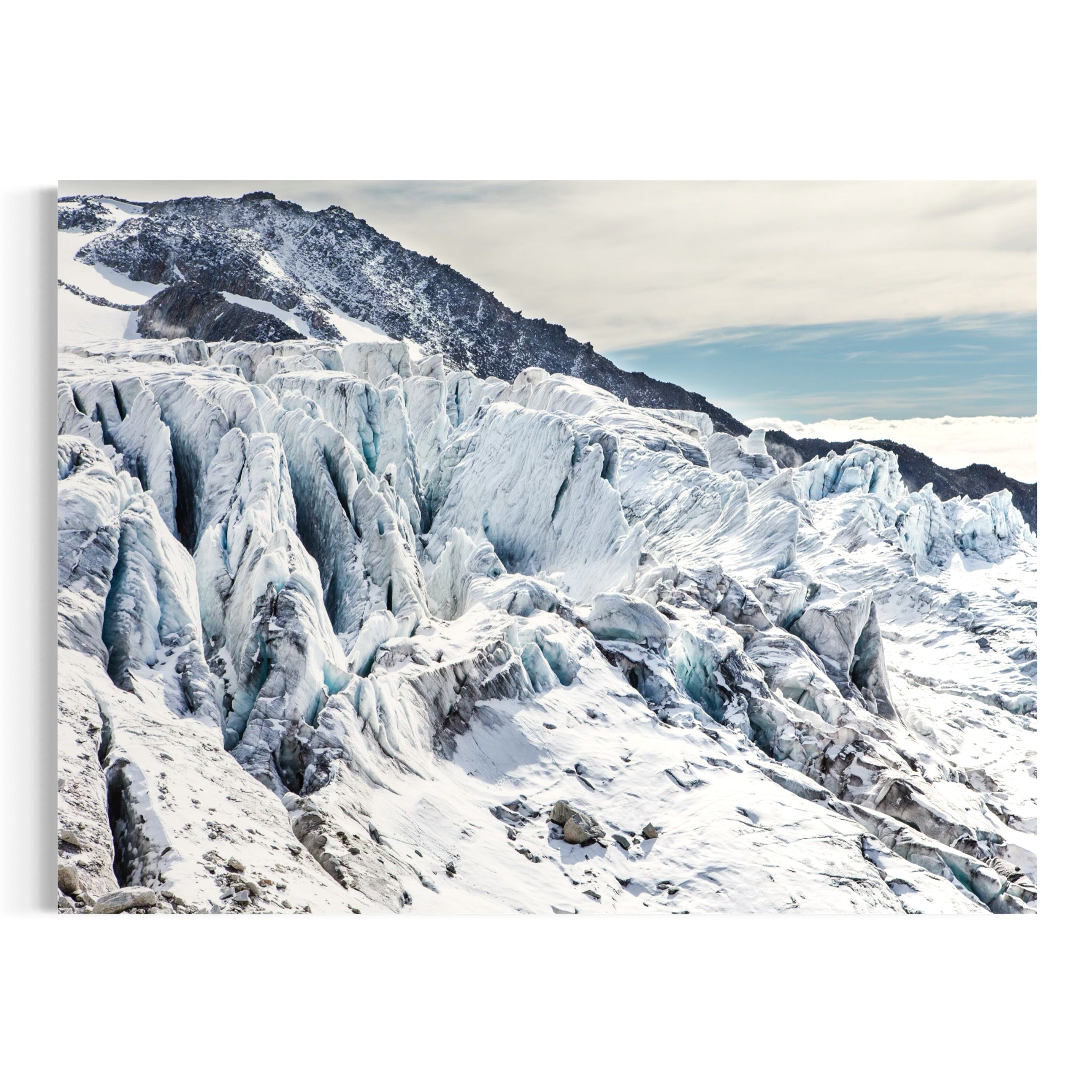 Glacial Fortress - Moderno Wall Art Wall Art