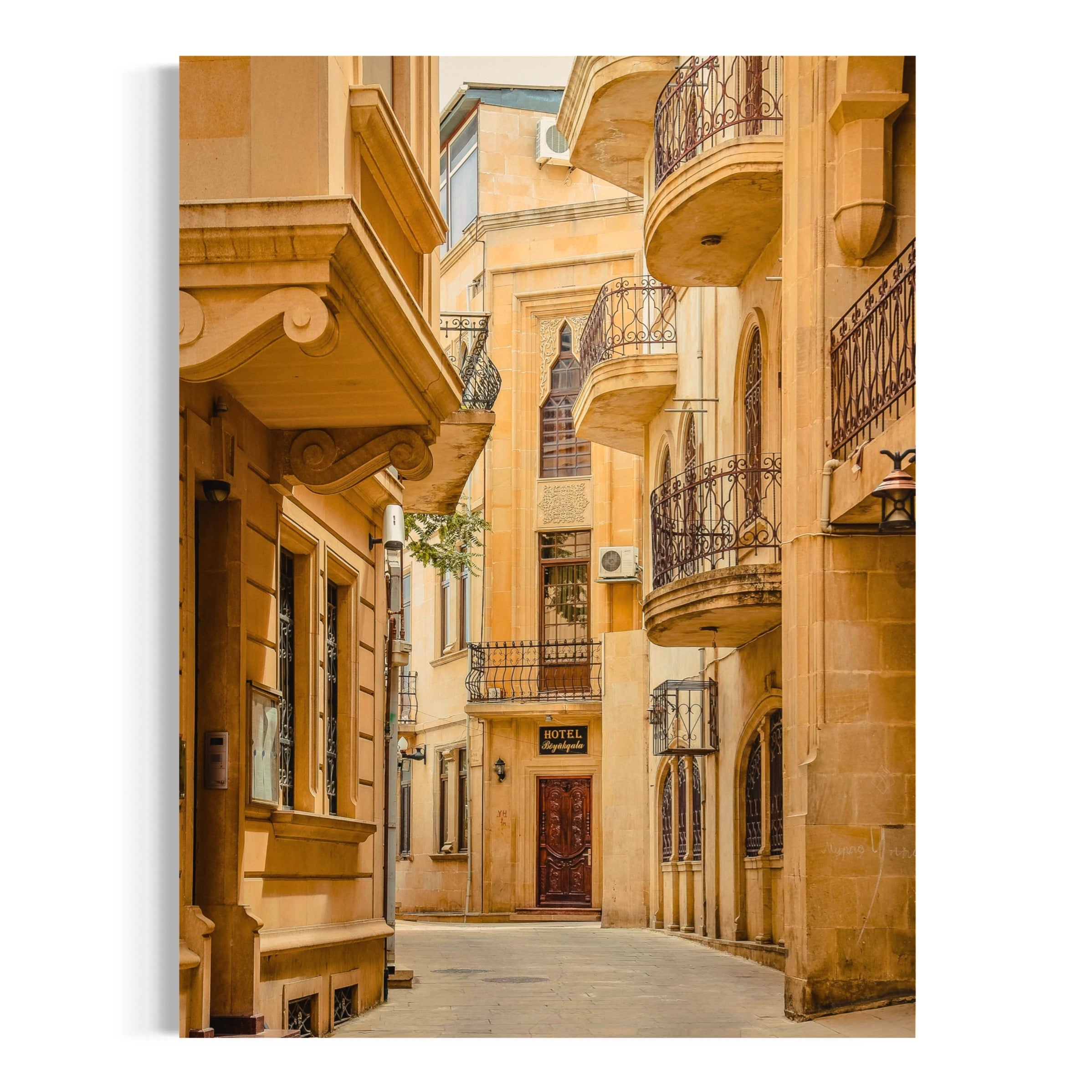 Golden Passage - Moderno Wall Art Wall Art