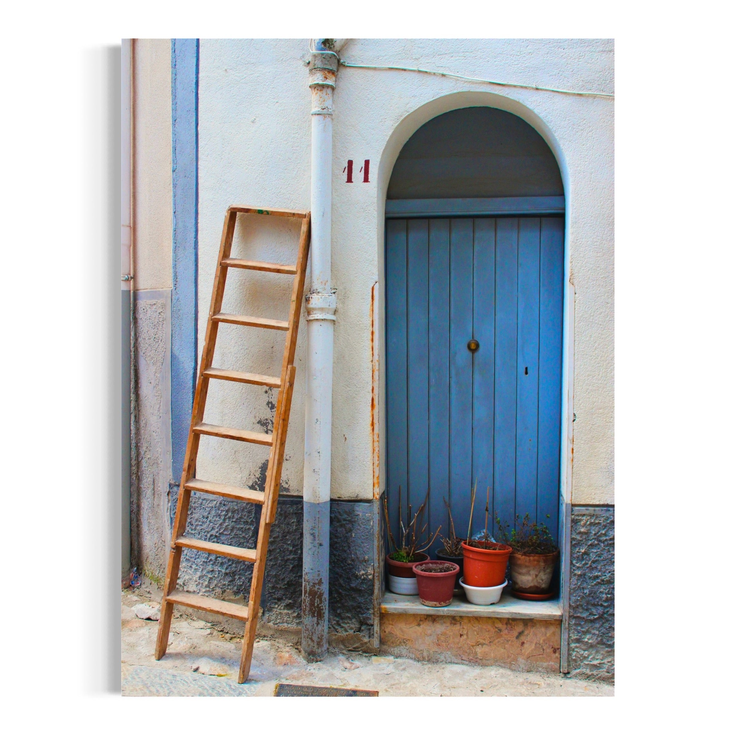 Rustic Mediterranean Door - Moderno Wall Art Wall Art