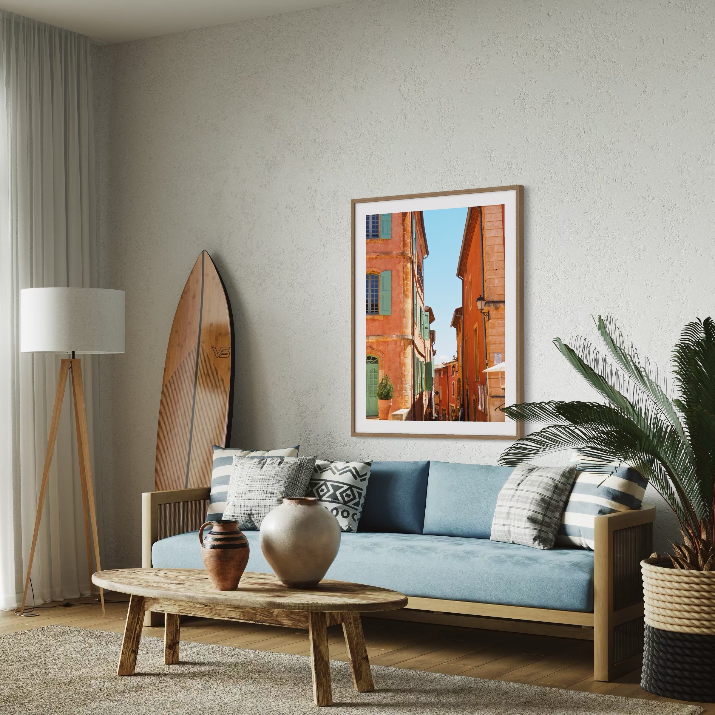 French Village Pathway - Moderno Wall Art