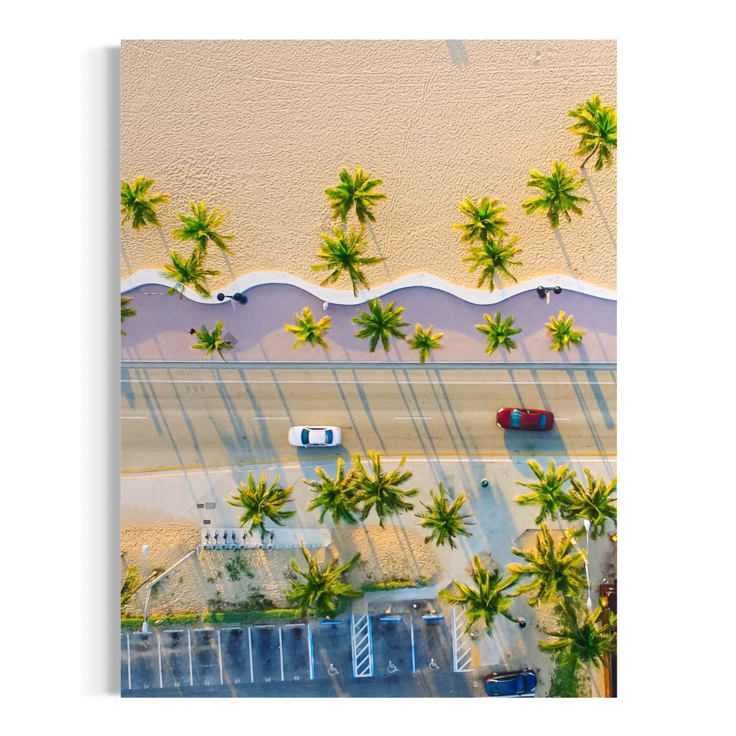 Shoreside Sunrise - Moderno Wall Art Wall Art