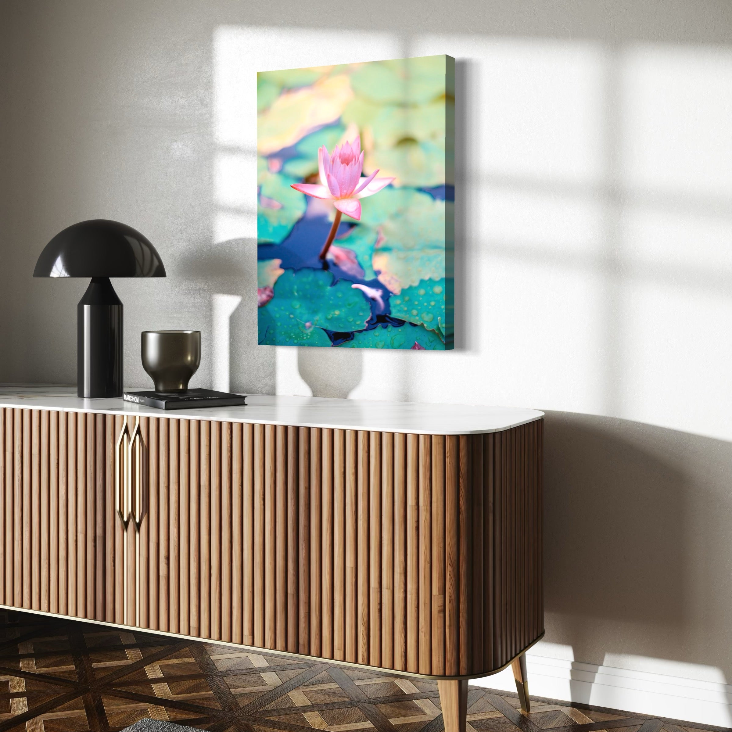 Lotus Flower - Moderno Wall Art Wall Art