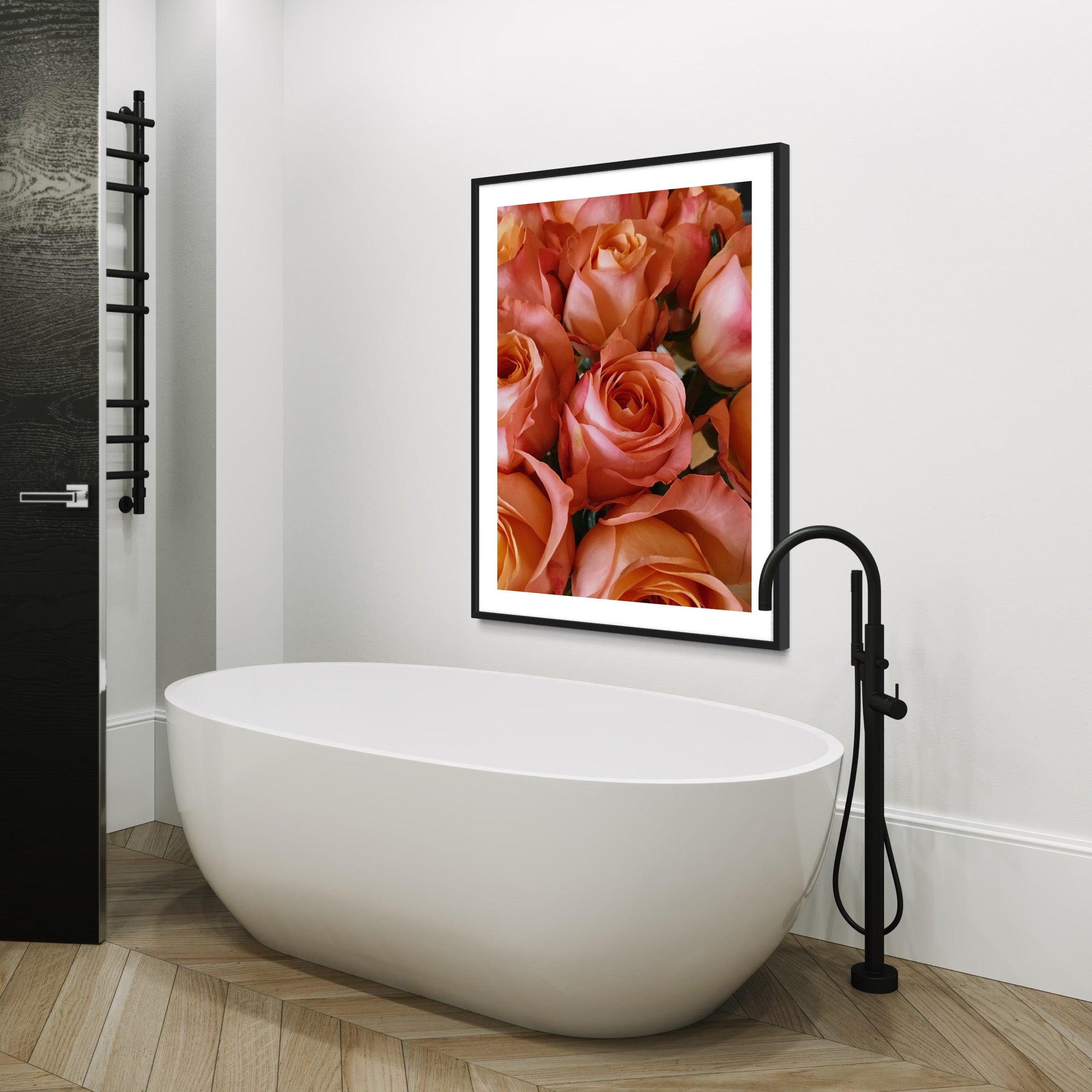 Coral Elegance - Moderno Wall Art Wall Art