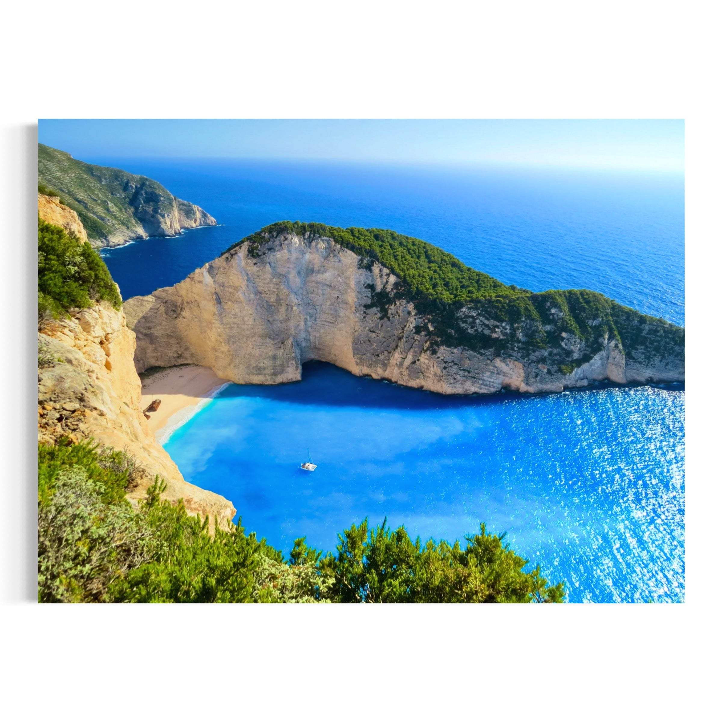Navagio Blue - Moderno Wall Art Wall Art