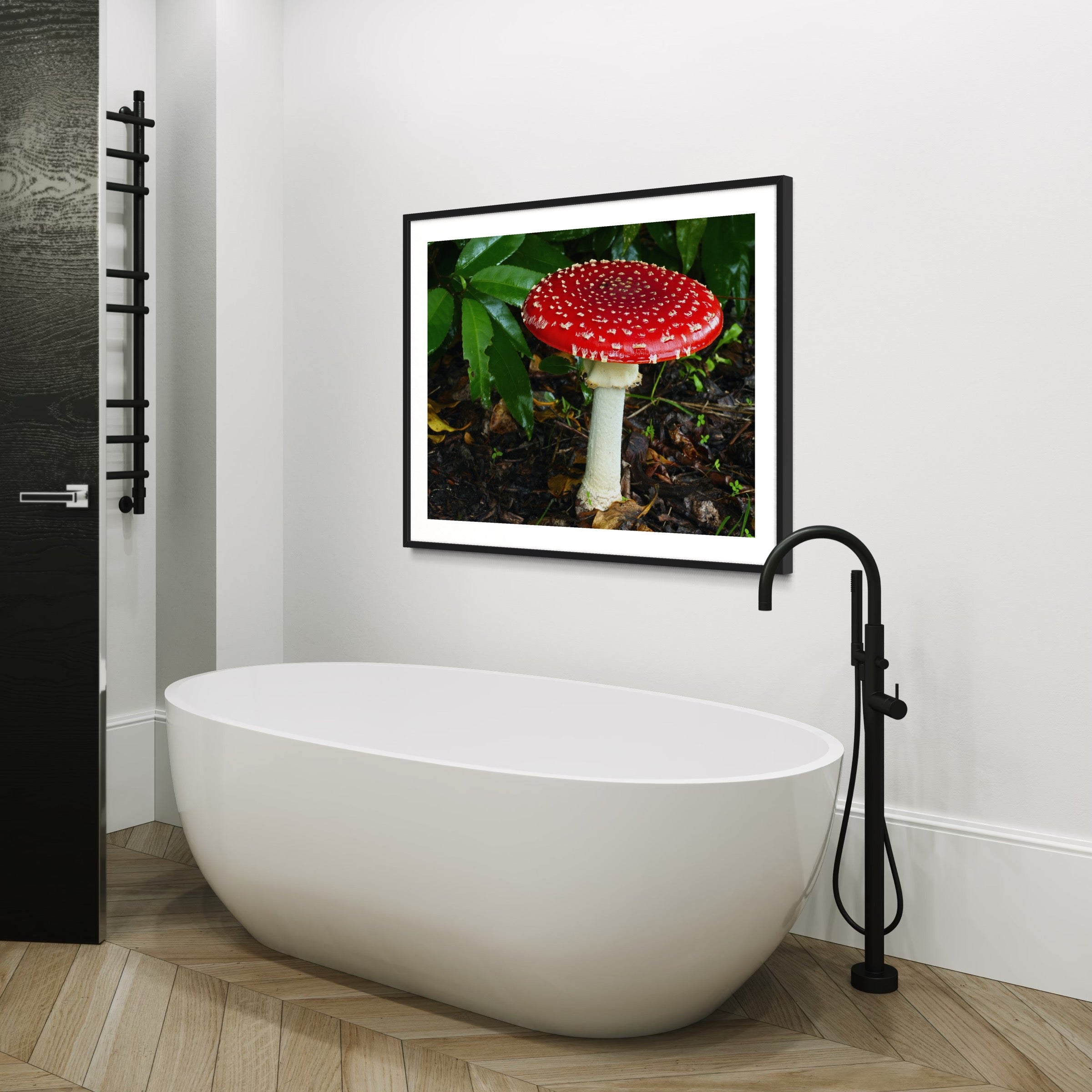 Amanita Rising - Moderno Wall Art Wall Art