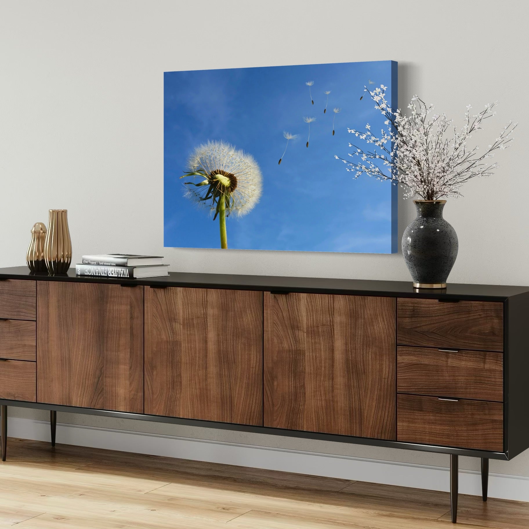 Floating Wishes - Moderno Wall Art Wall Art