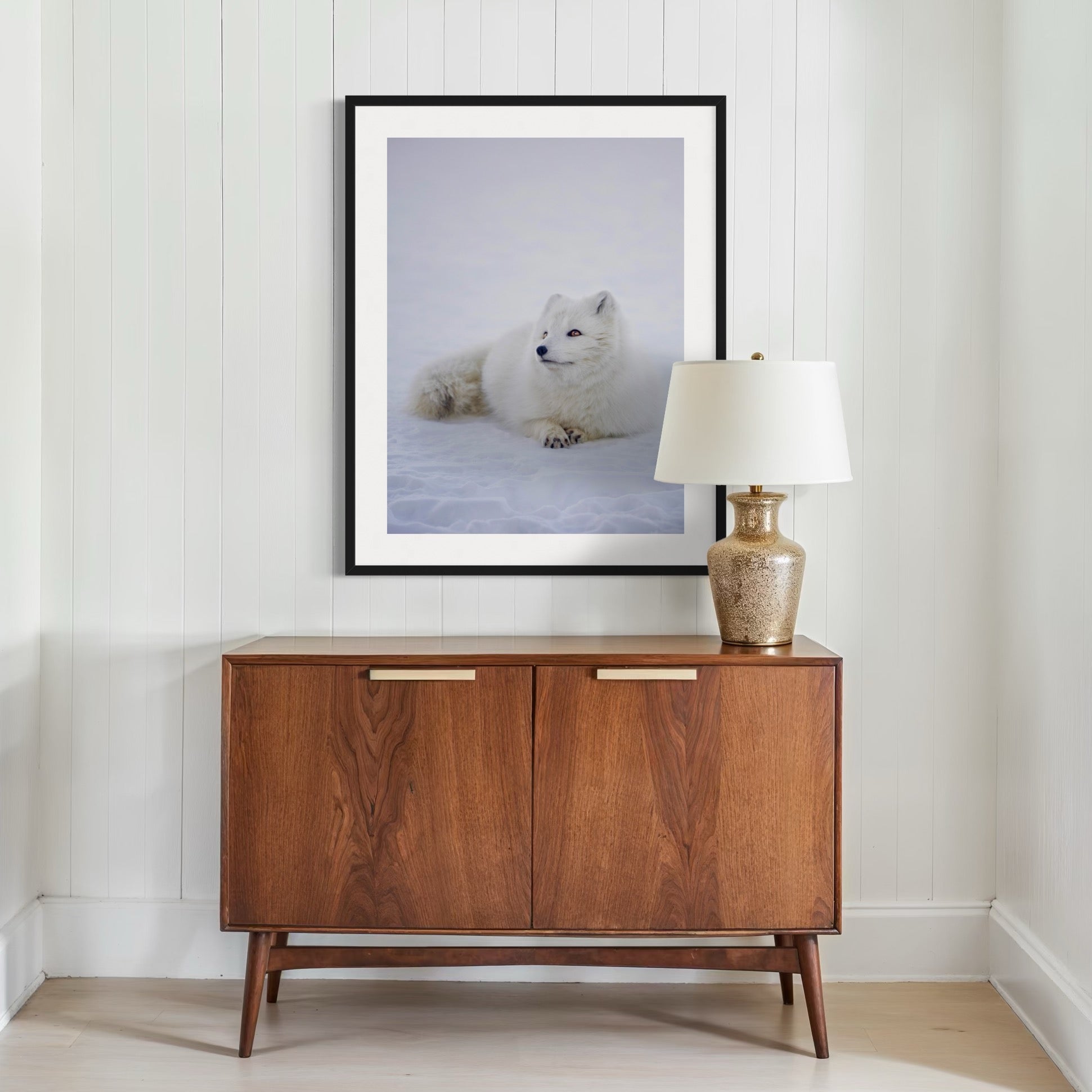 Arctic Elegance - Moderno Wall Art Wall Art