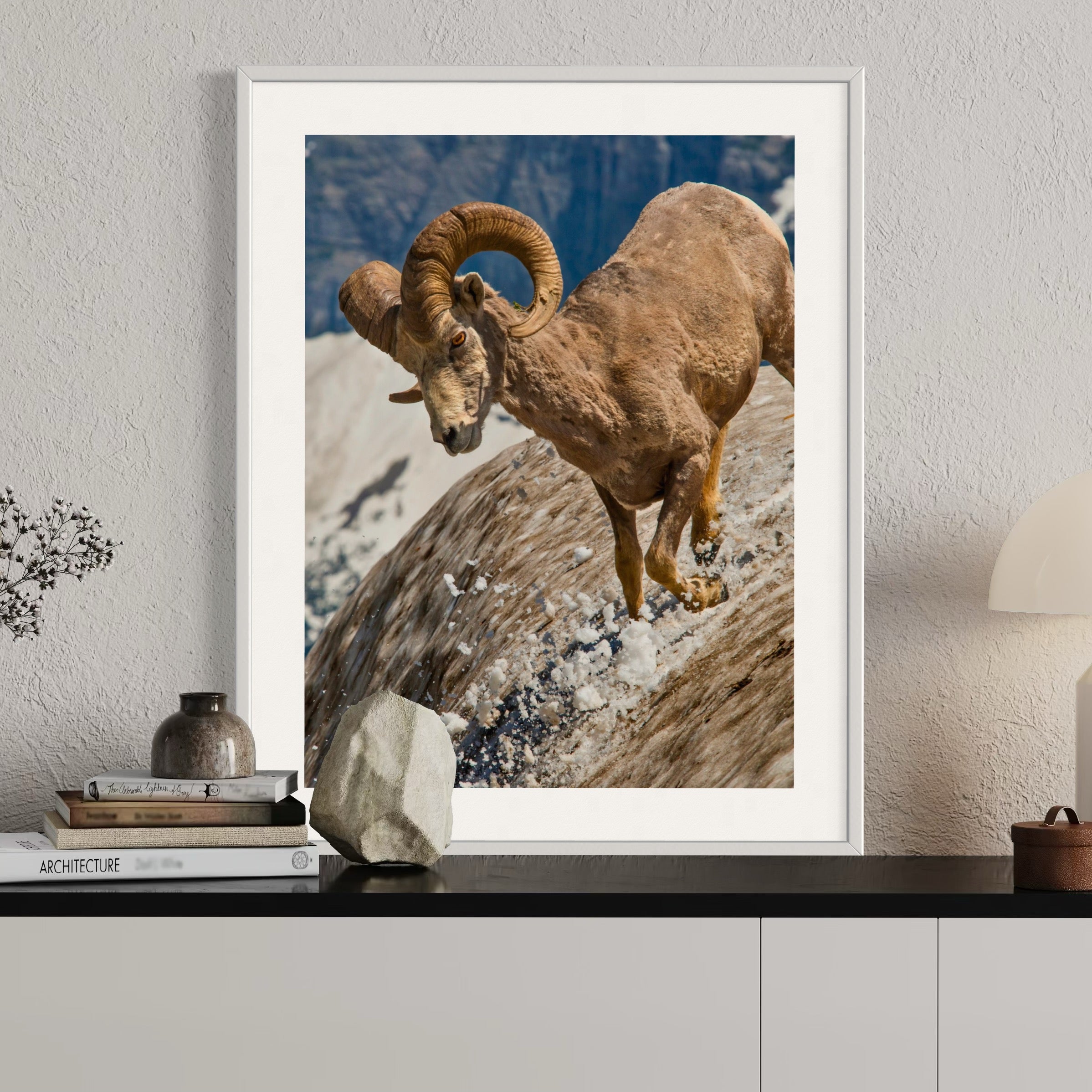 Bighorn Sheep - Moderno Wall Art Wall Art