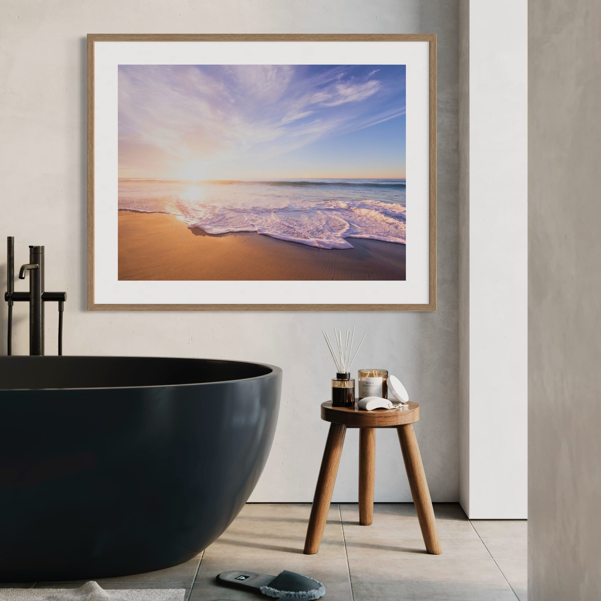 Shoreline Glow - Moderno Wall Art Wall Art