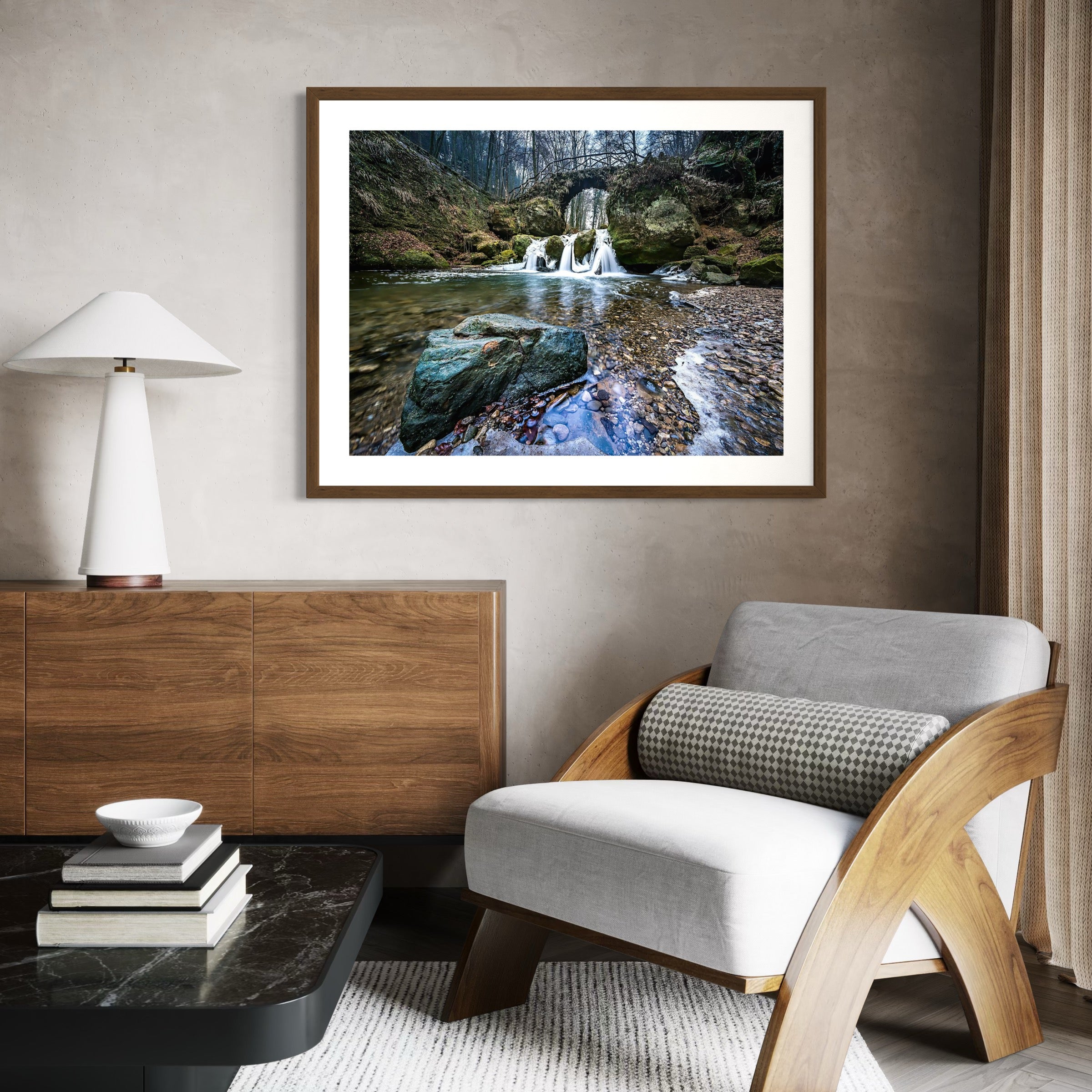 Woodland Cascade - Moderno Wall Art Wall Art