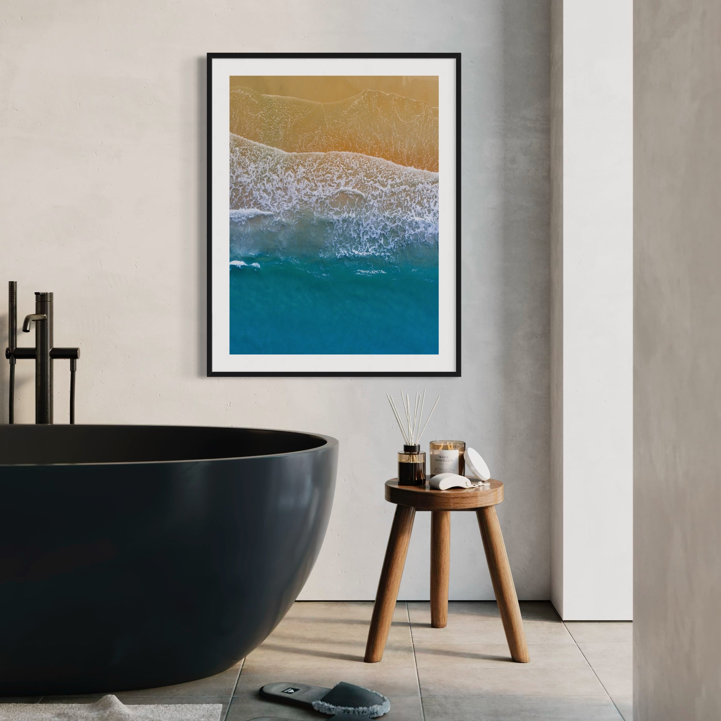 Coastal Embrace - Moderno Wall Art Wall Art