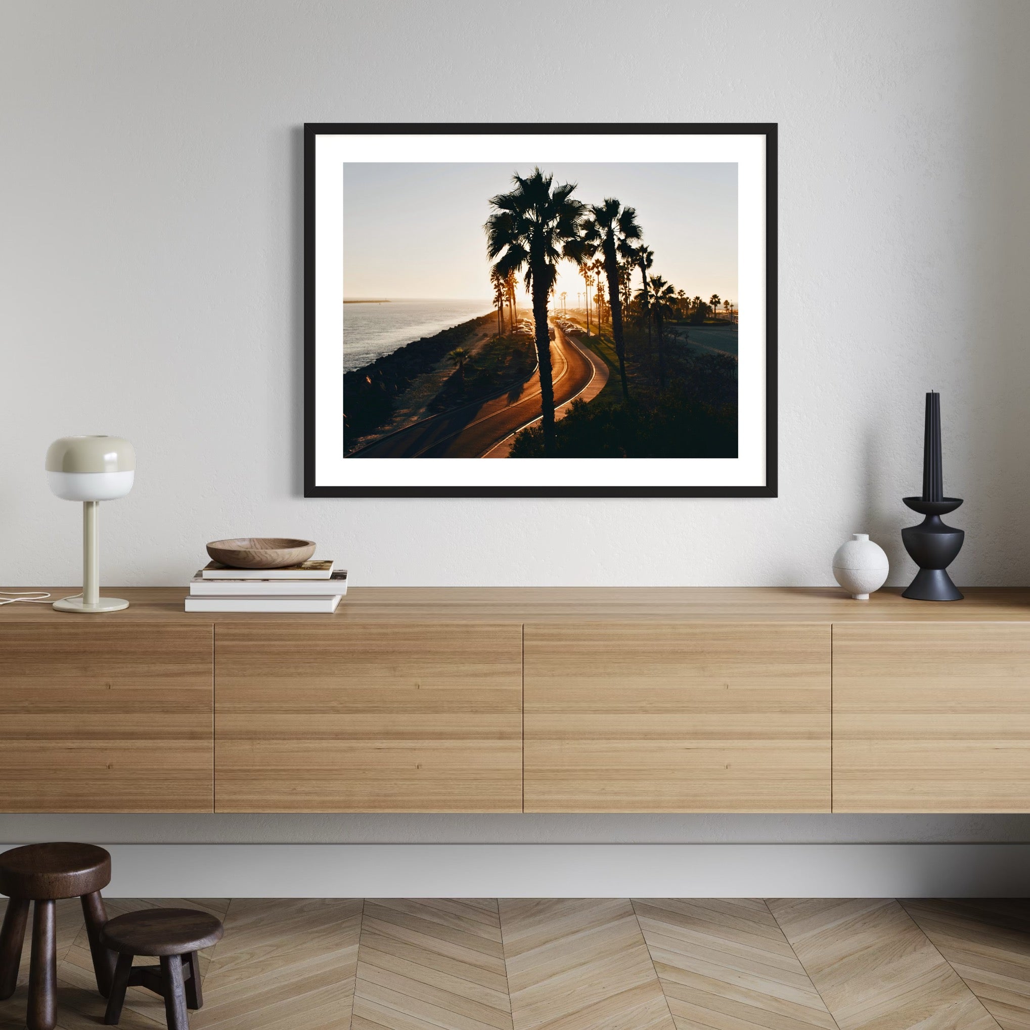 Coastal Silhouettes - Moderno Wall Art Wall Art