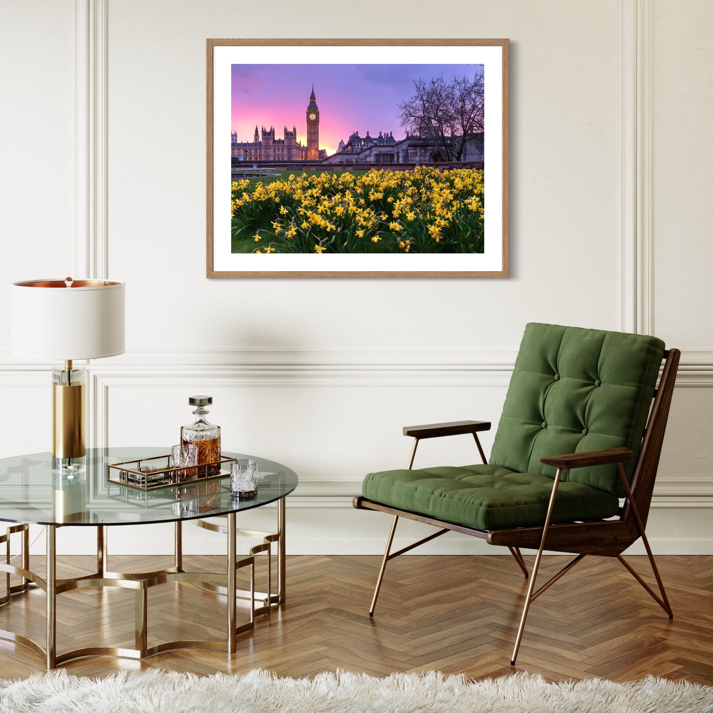Evening Over Westminster - Moderno Wall Art Wall Art