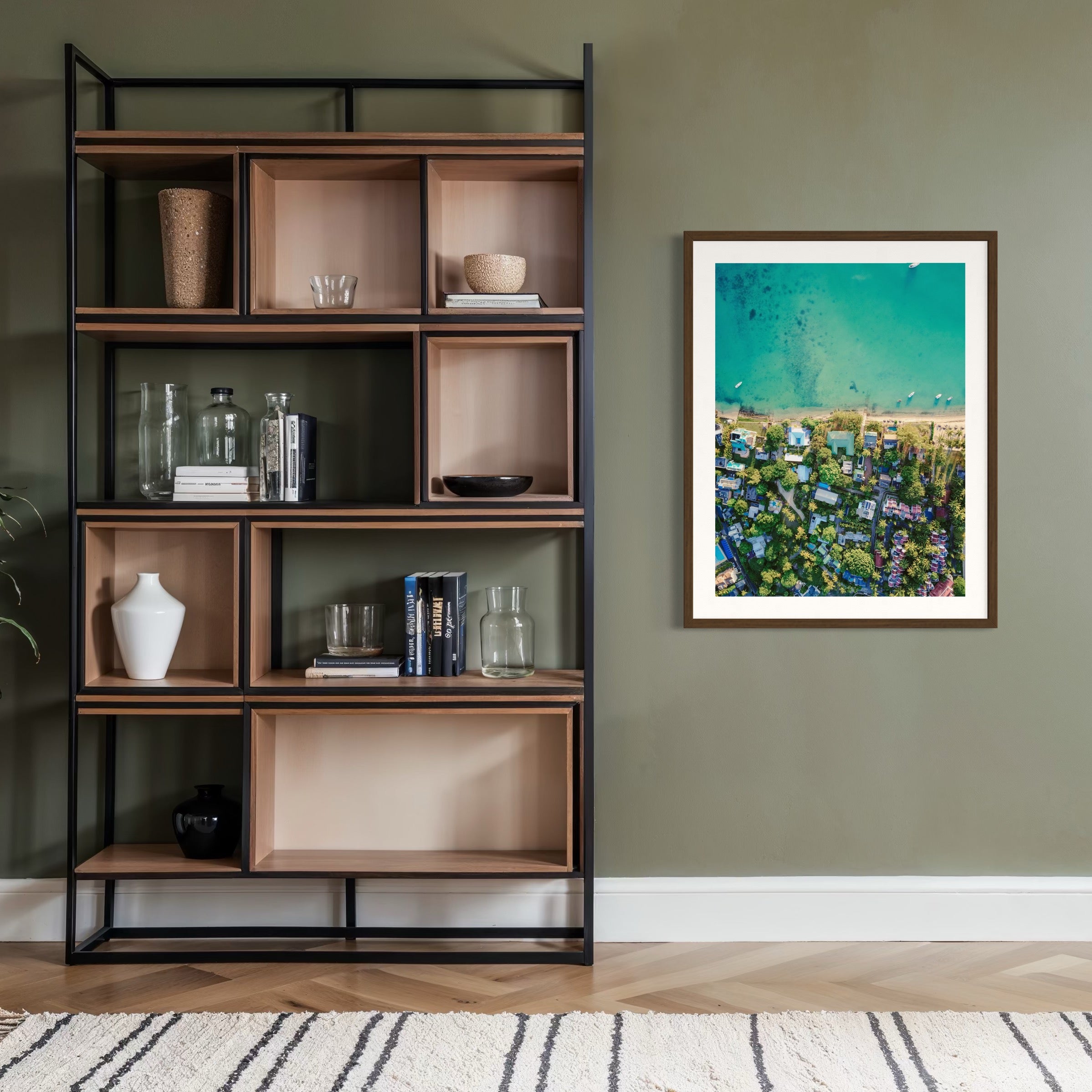 Shores of Mauritius - Moderno Wall Art Wall Art