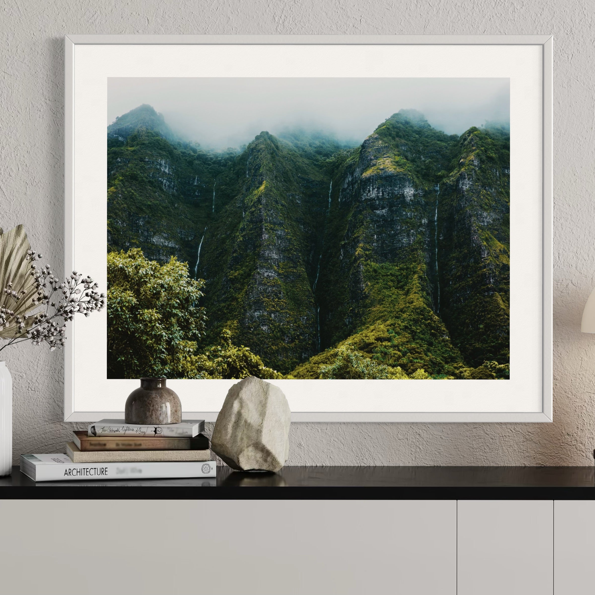 Verdant Paradise - Moderno Wall Art Wall Art
