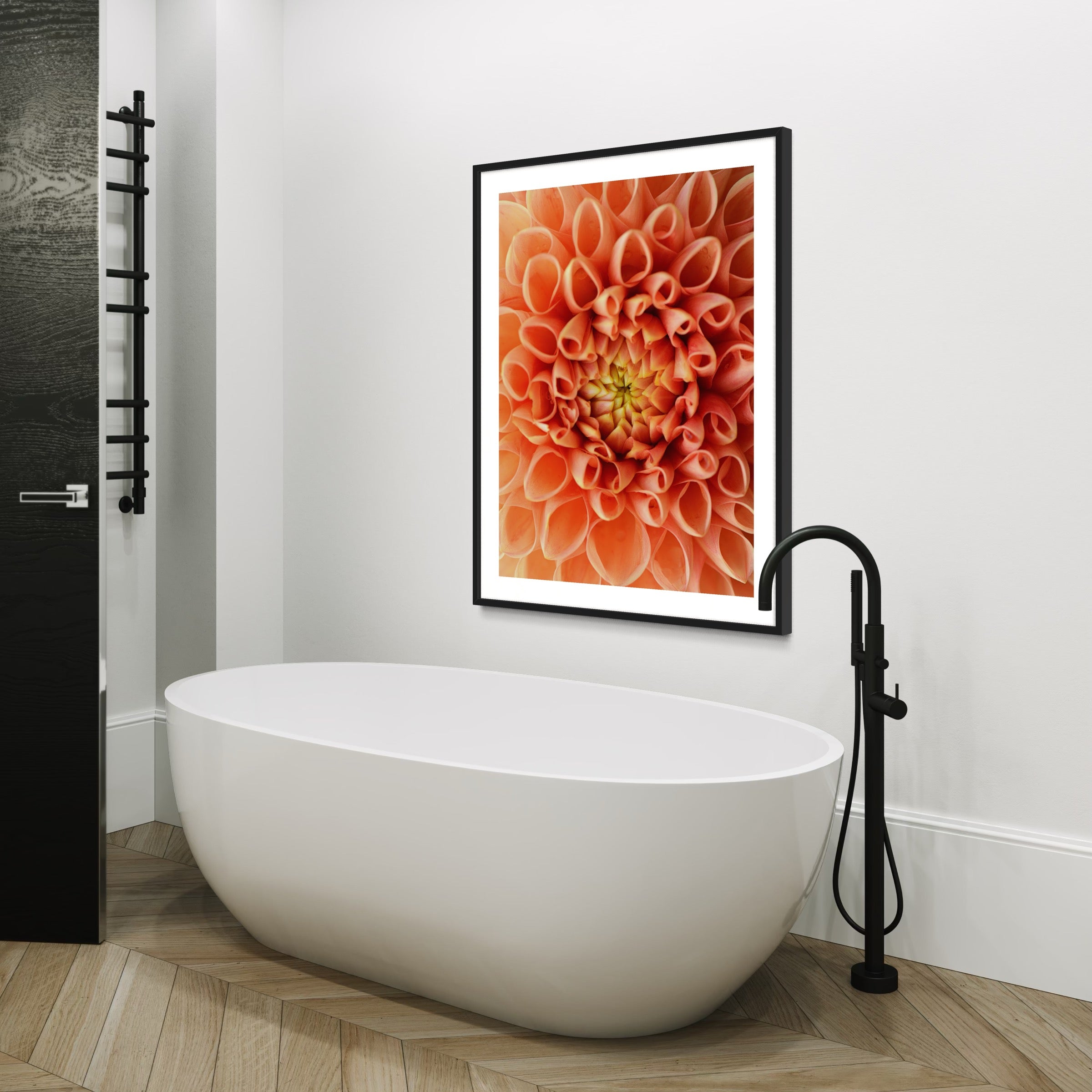Dahlia Dreams - Moderno Wall Art Wall Art