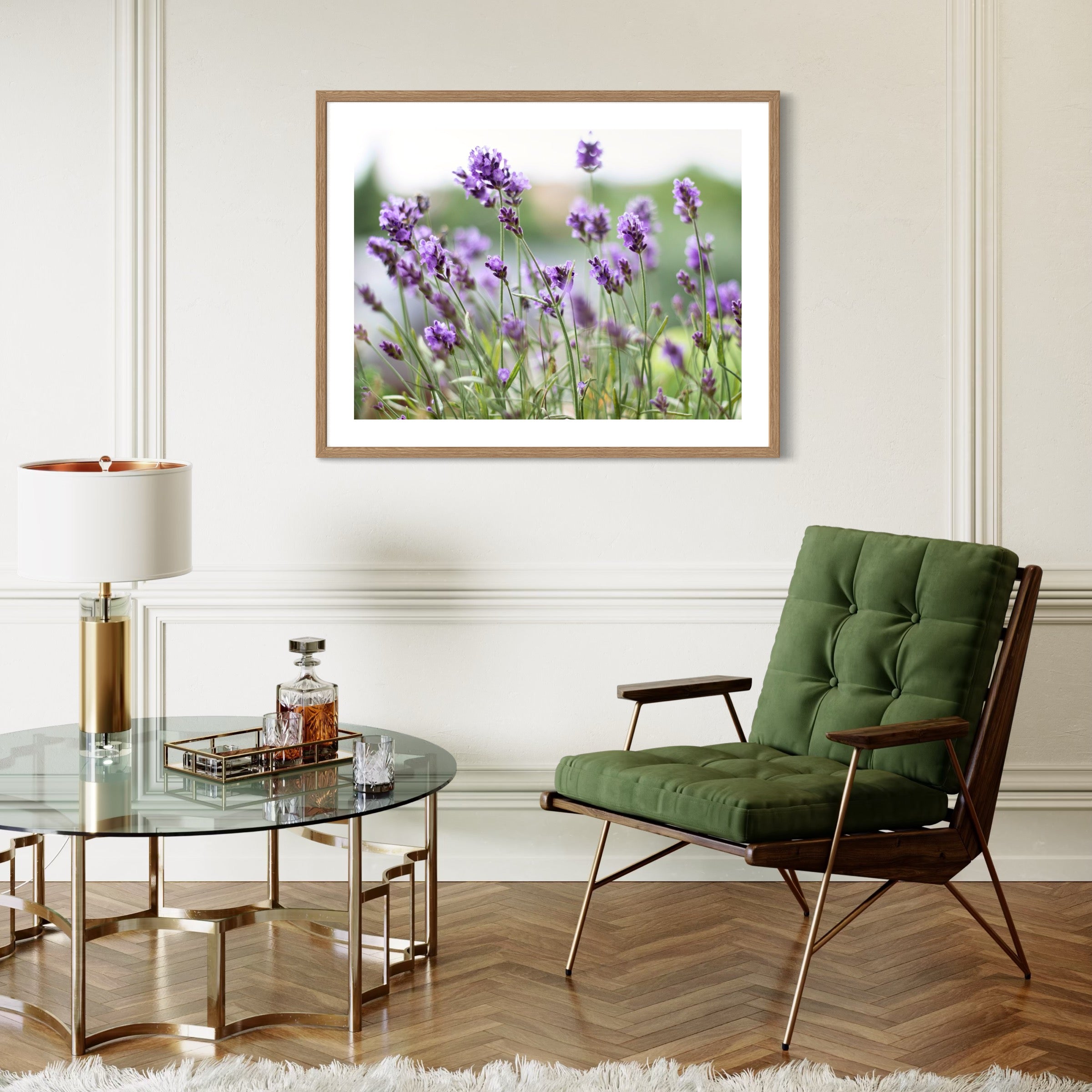 Lavender Haze - Moderno Wall Art Wall Art