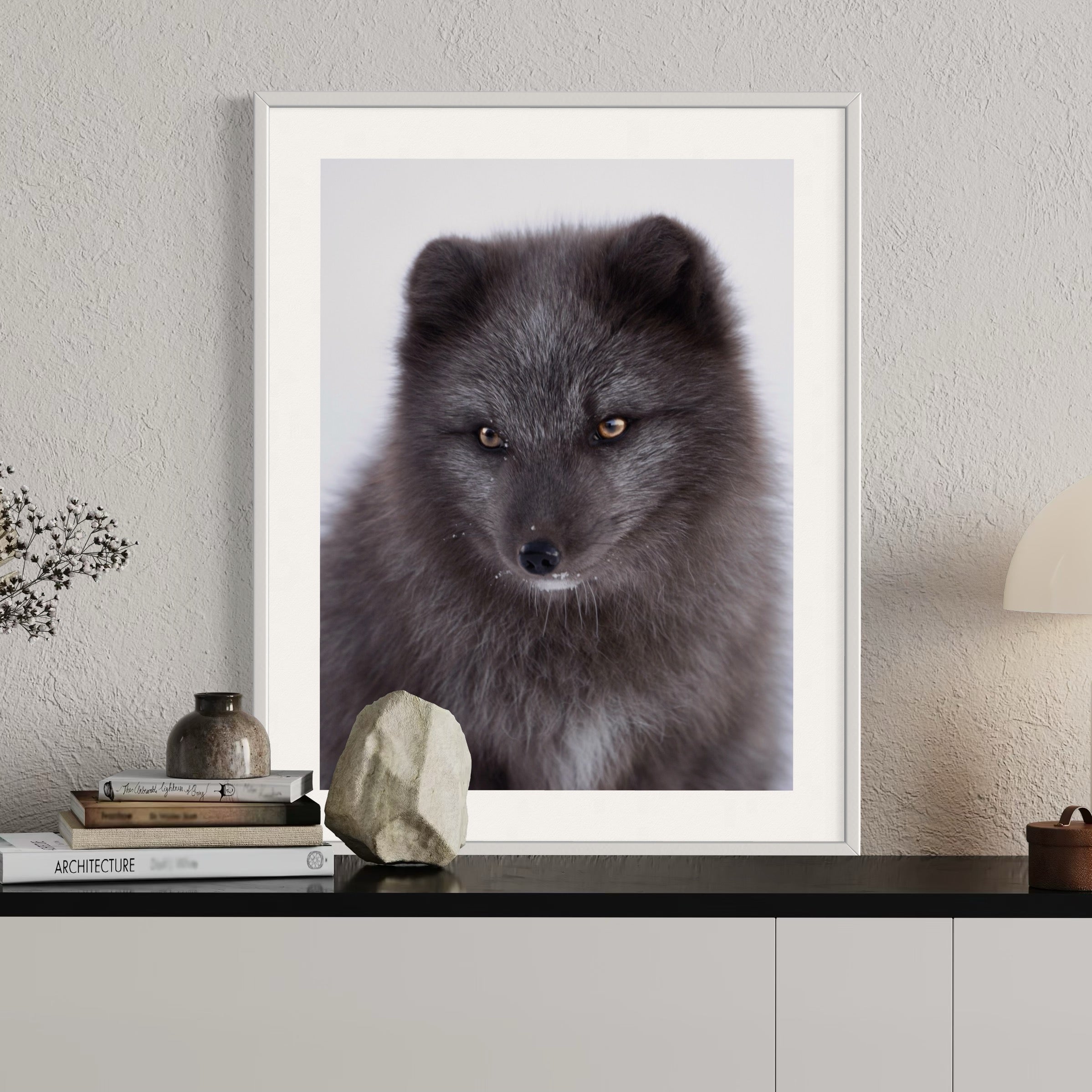 Frostbound Beauty - Moderno Wall Art Wall Art