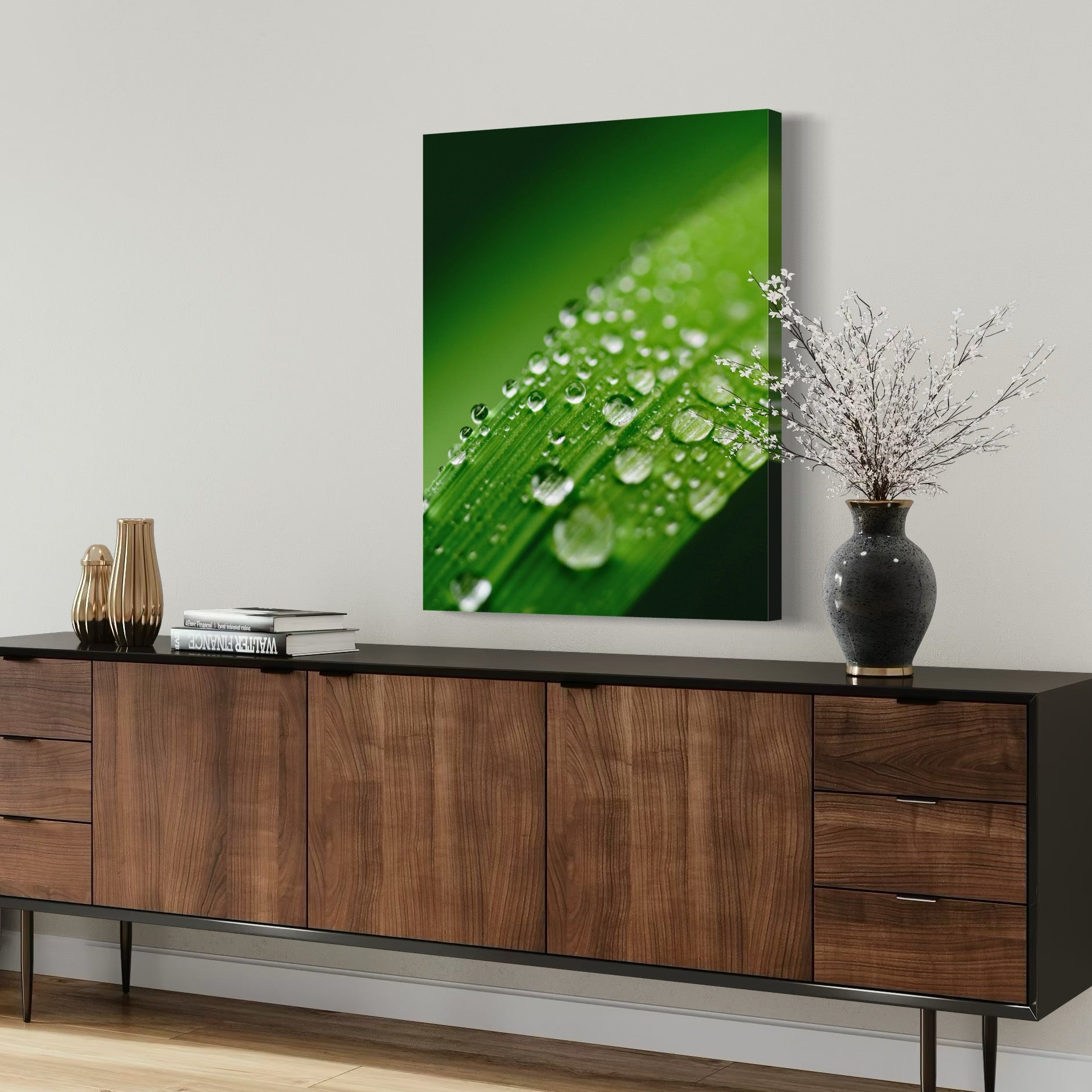 Morning Dew - Moderno Wall Art Wall Art