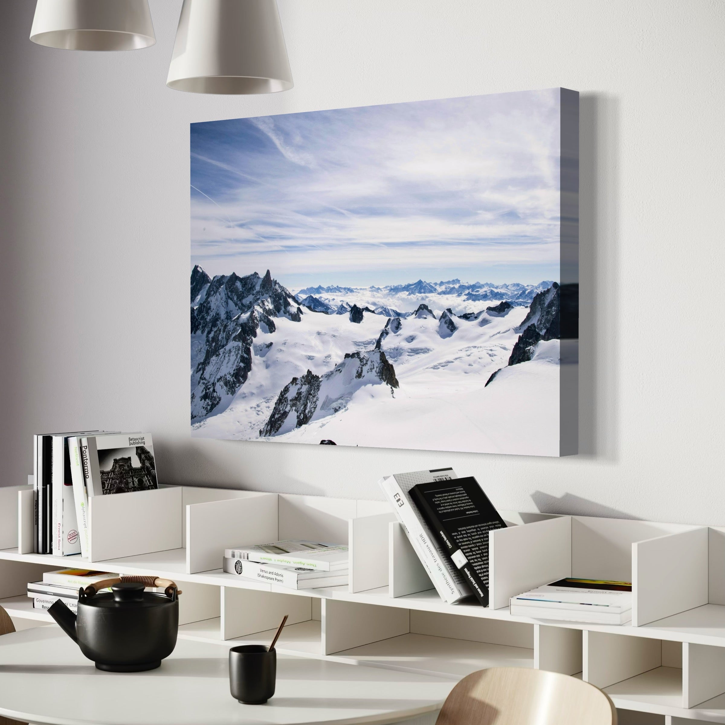 Alpine Stillness - Moderno Wall Art Wall Art