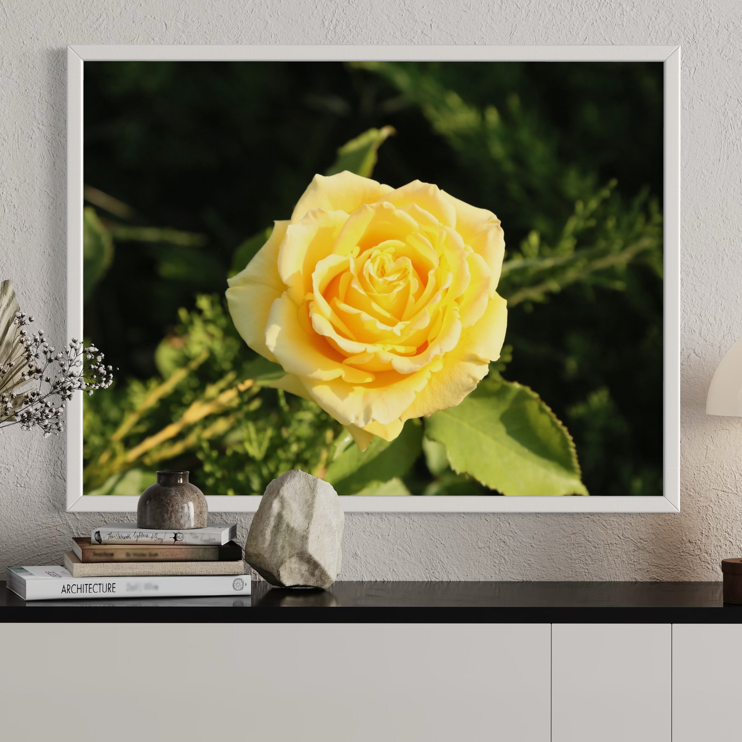Golden Rose - Moderno Wall Art Wall Art