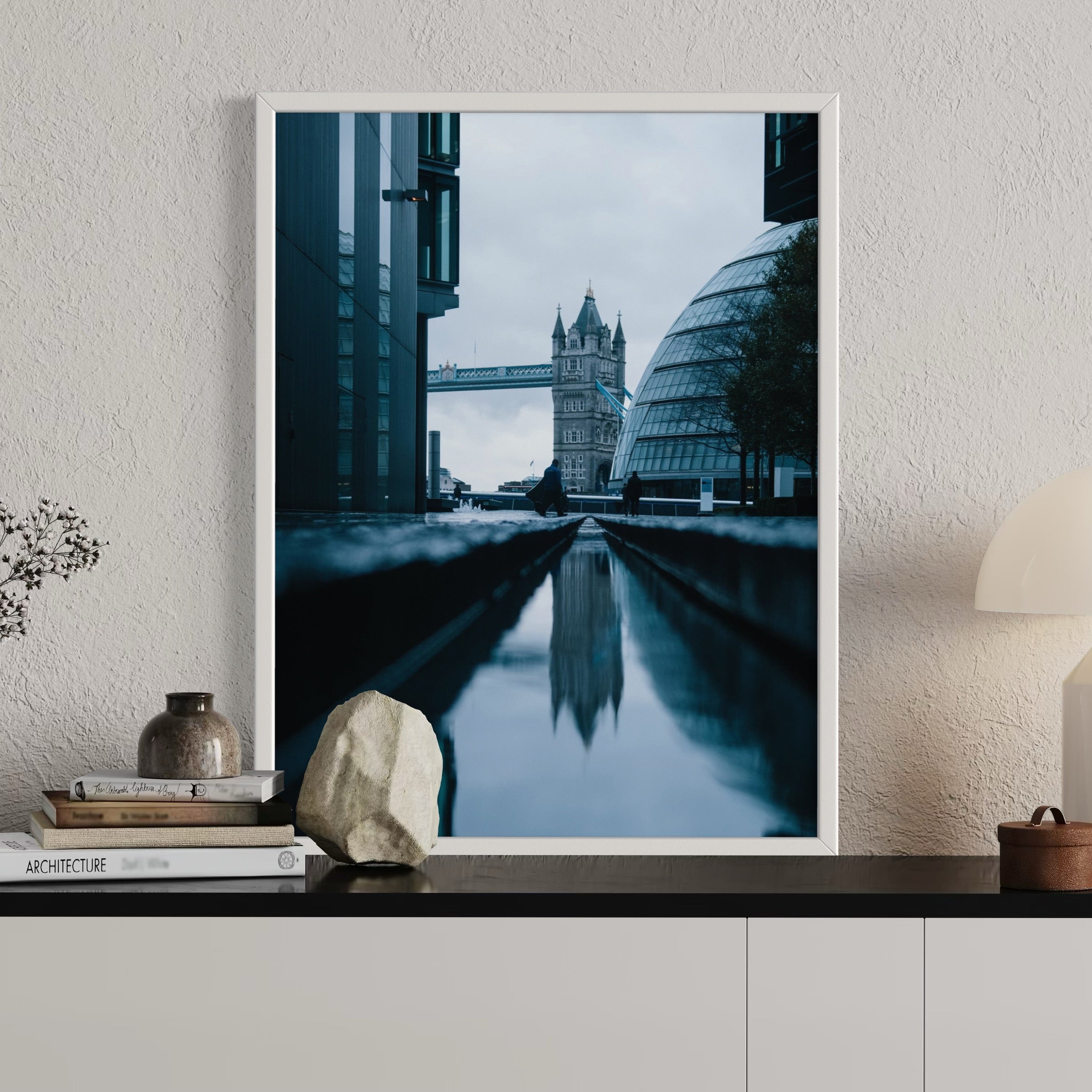 Chilled Reflections - Moderno Wall Art Wall Art