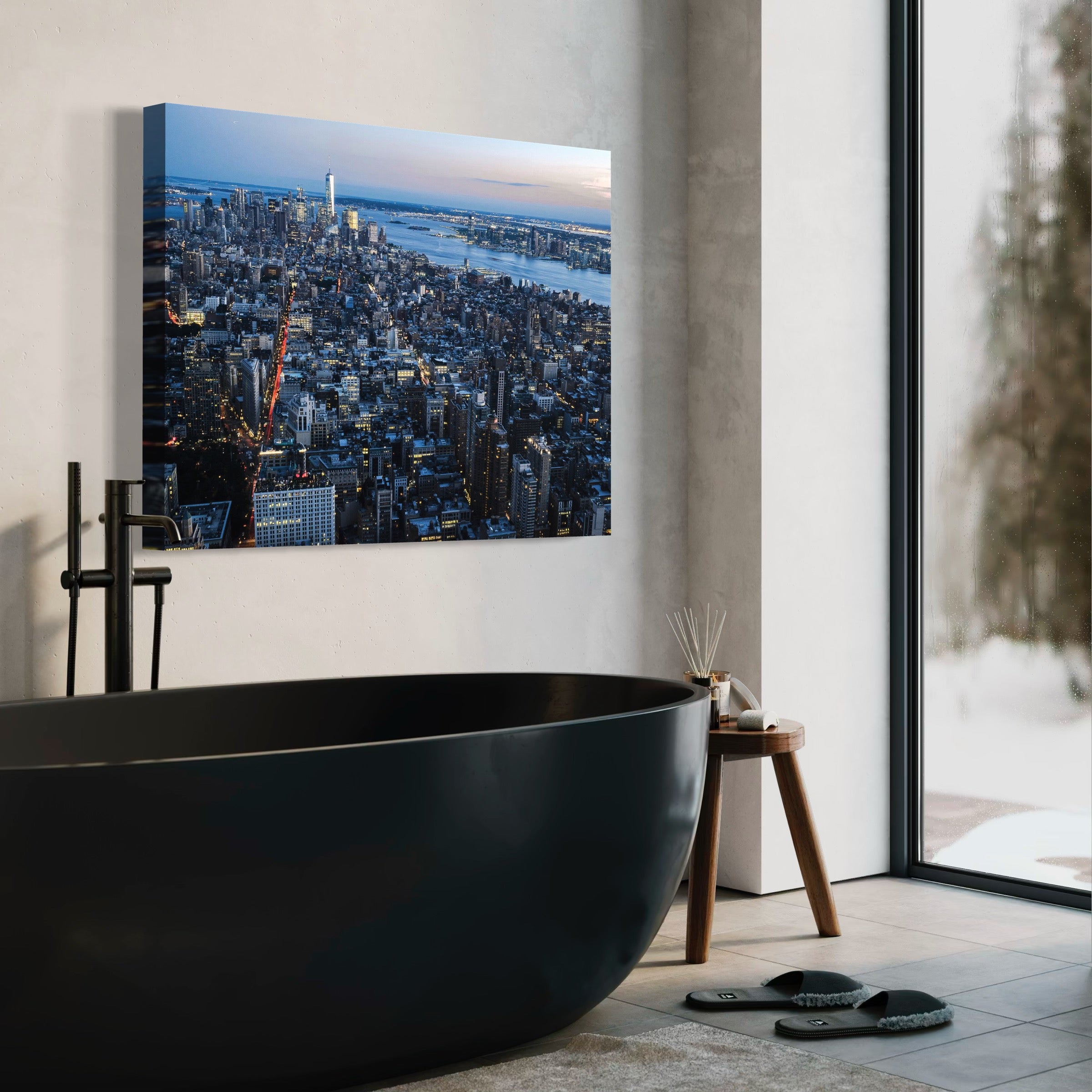 Evening in Motion - Moderno Wall Art Wall Art