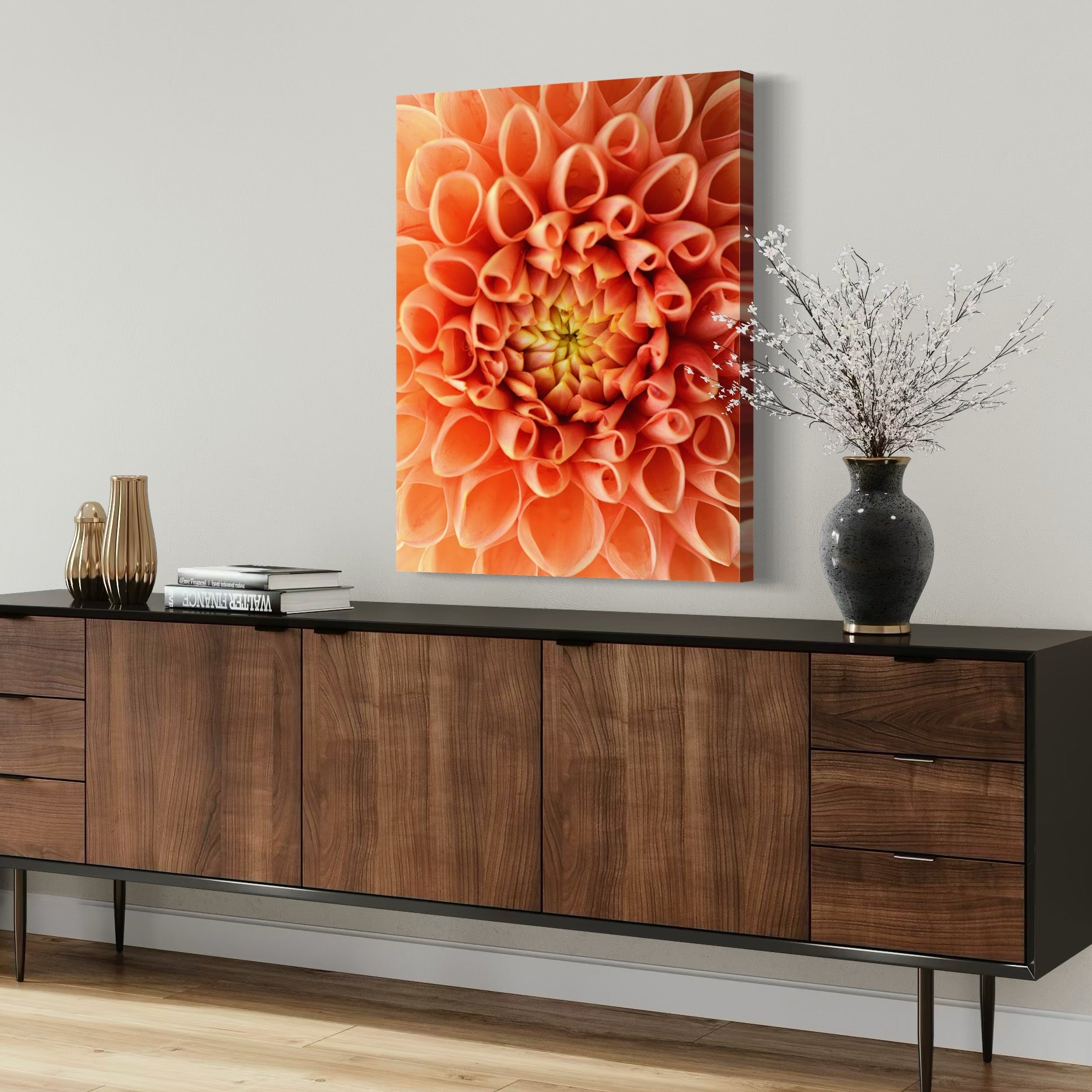 Dahlia Dreams - Moderno Wall Art Wall Art