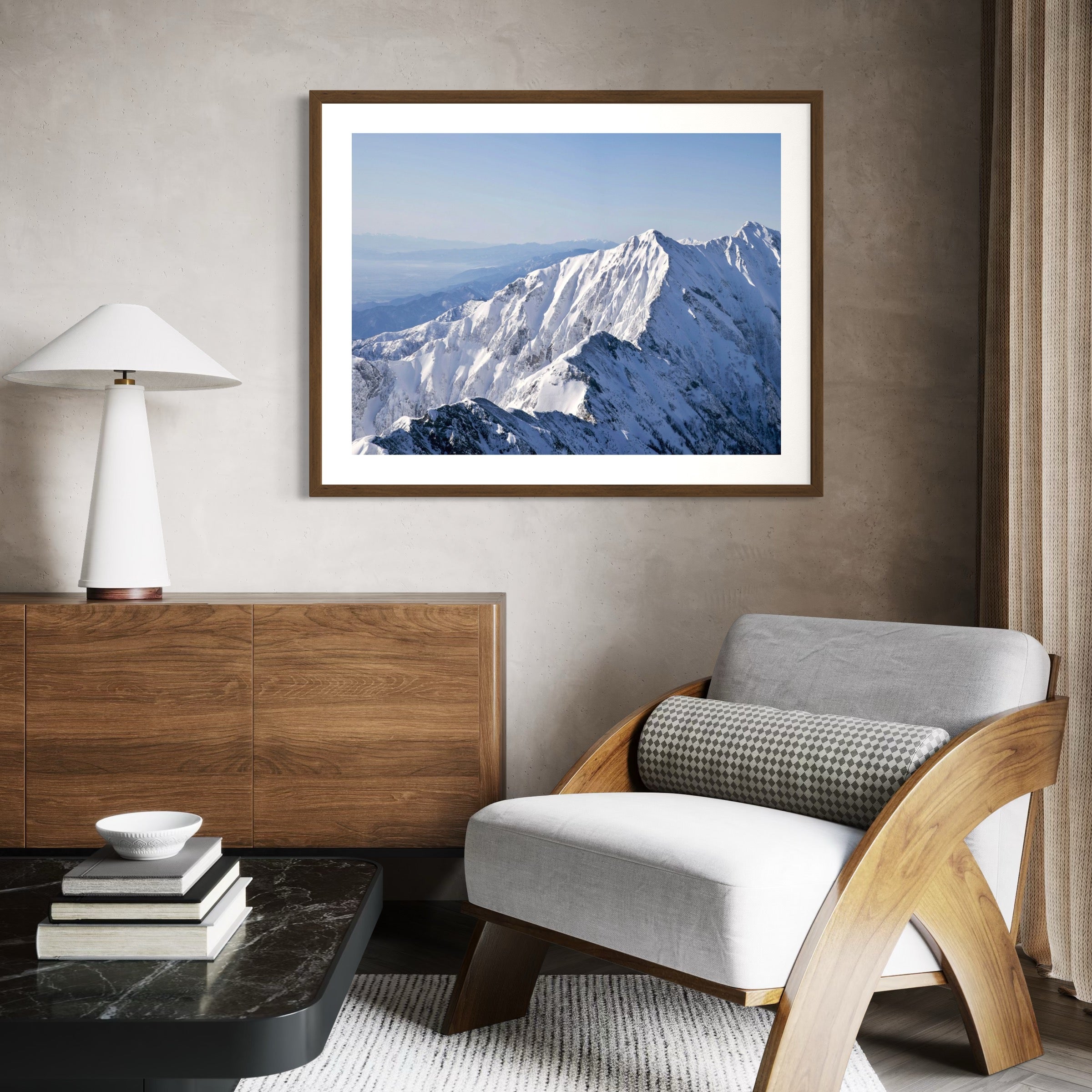 Alpine Panorama I - Moderno Wall Art Wall Art