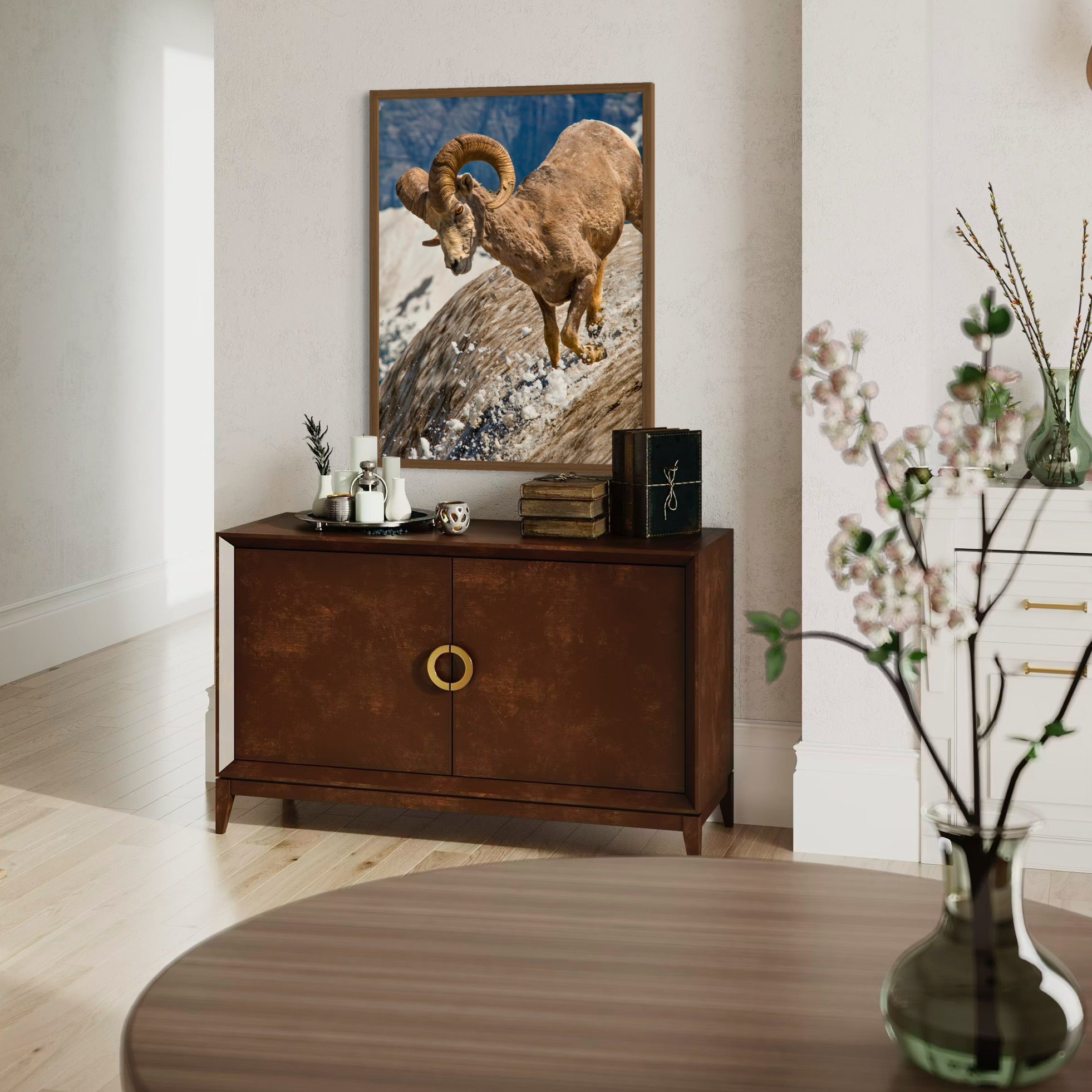 Bighorn Sheep - Moderno Wall Art Wall Art