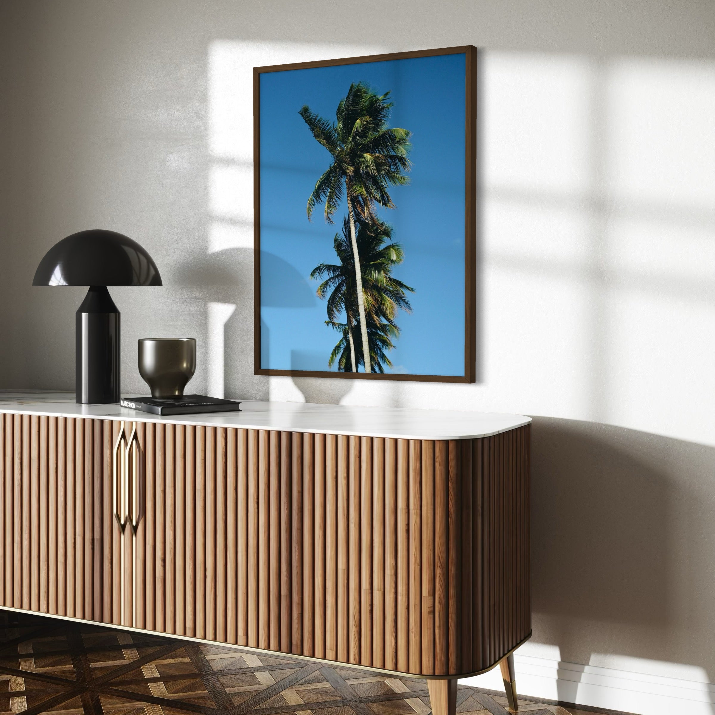 Summer Palms - Moderno Wall Art Wall Art