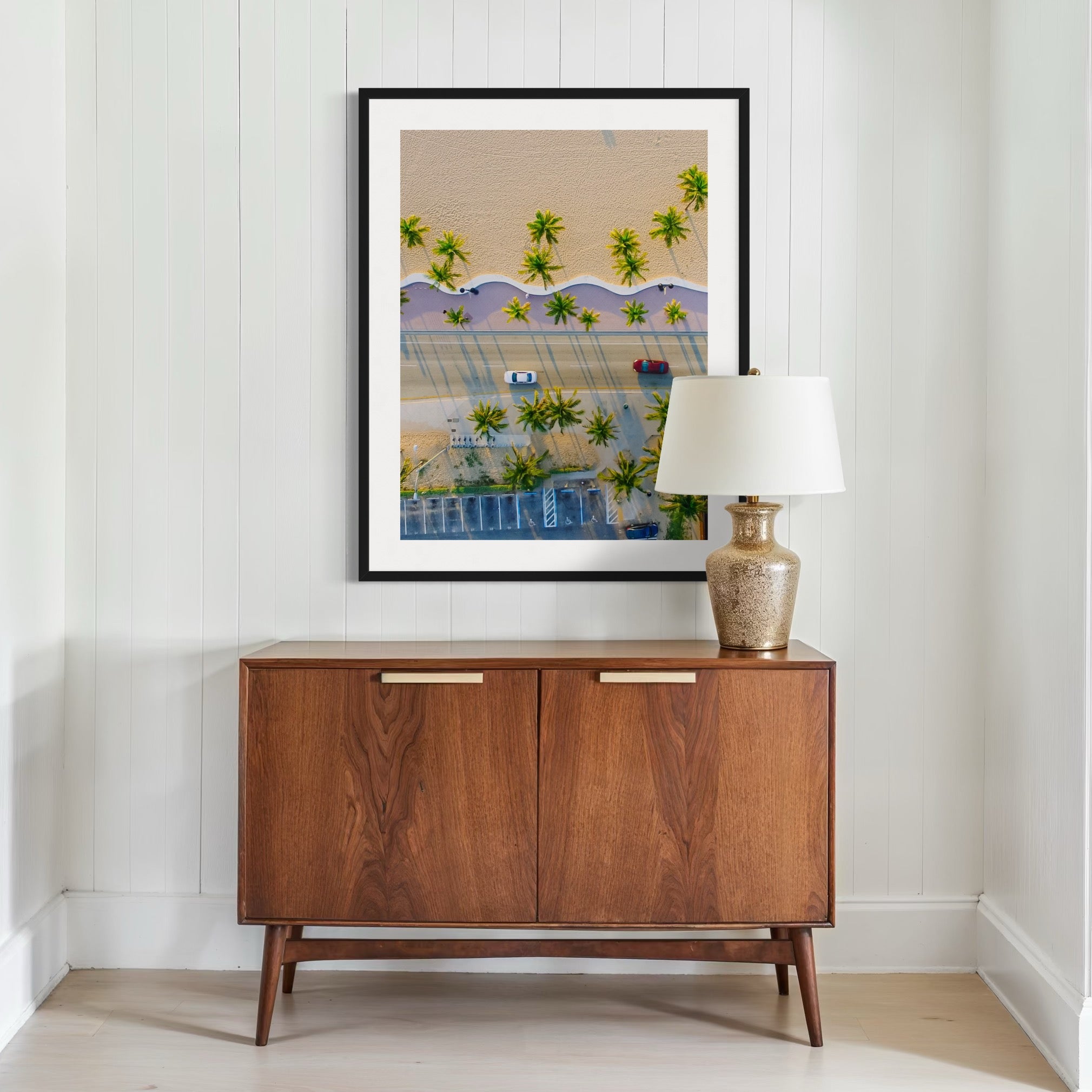 Shoreside Sunrise - Moderno Wall Art Wall Art