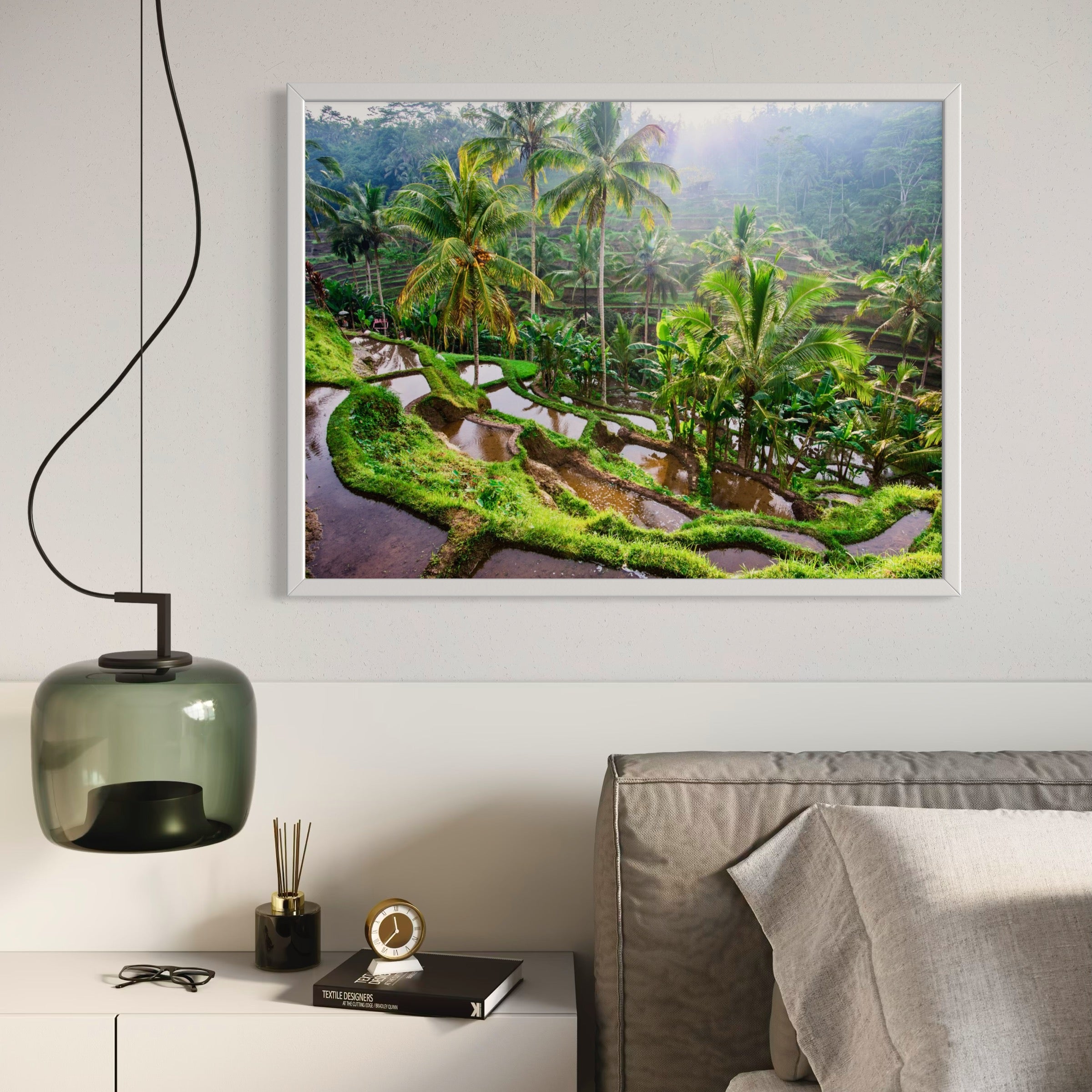 Tropical Cultivation - Moderno Wall Art Wall Art