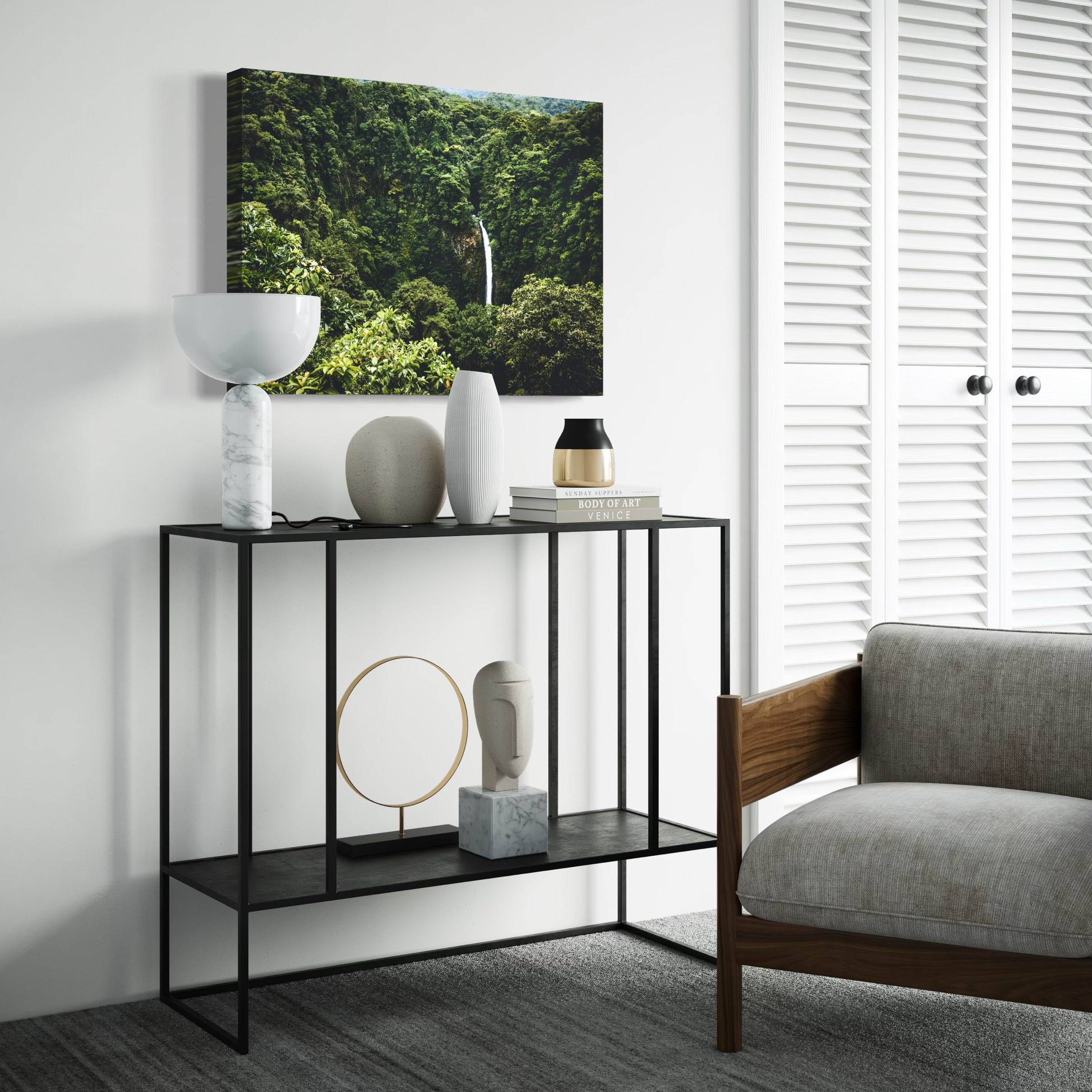 Tropical Veil - Moderno Wall Art Wall Art