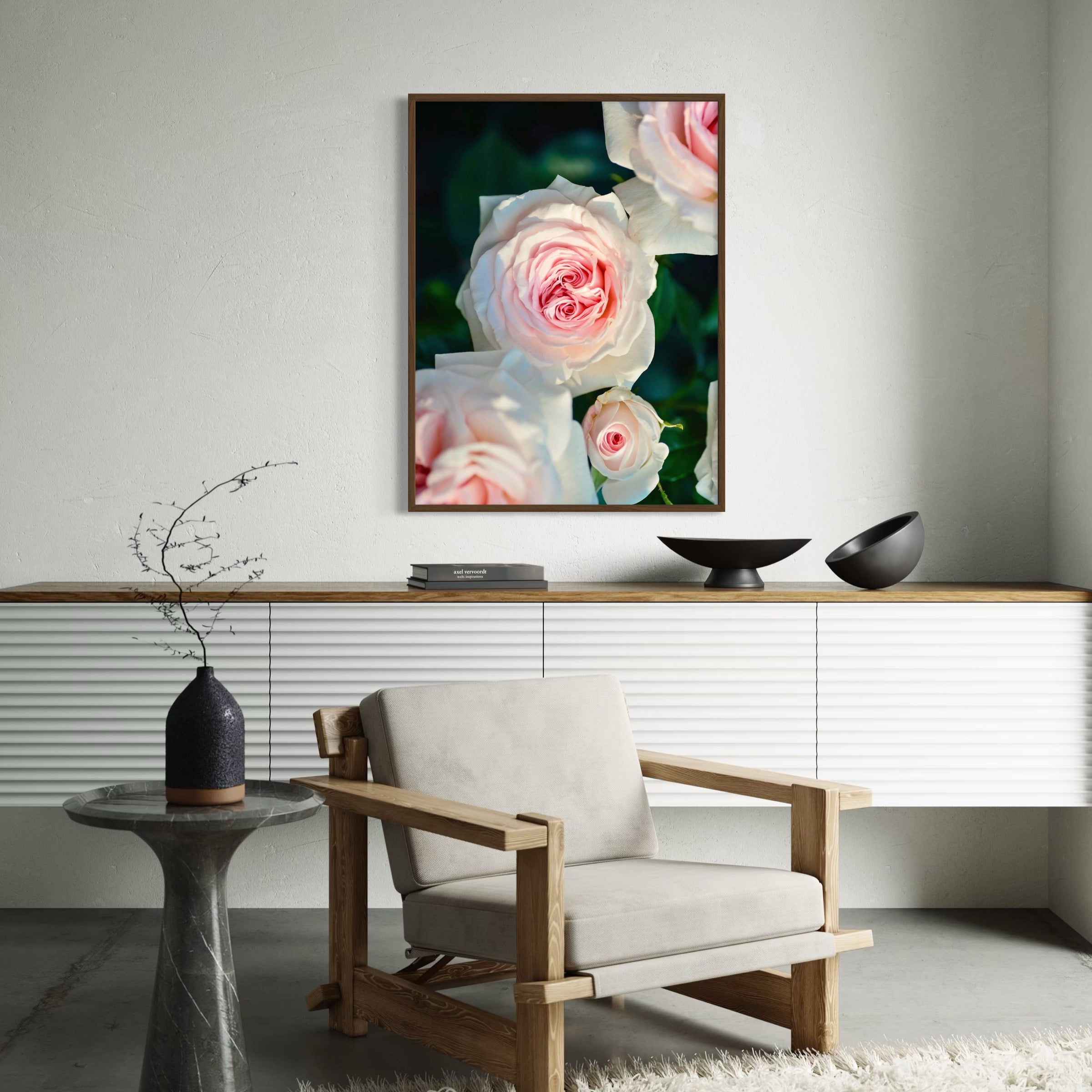 Gentle Bloom - Moderno Wall Art Wall Art