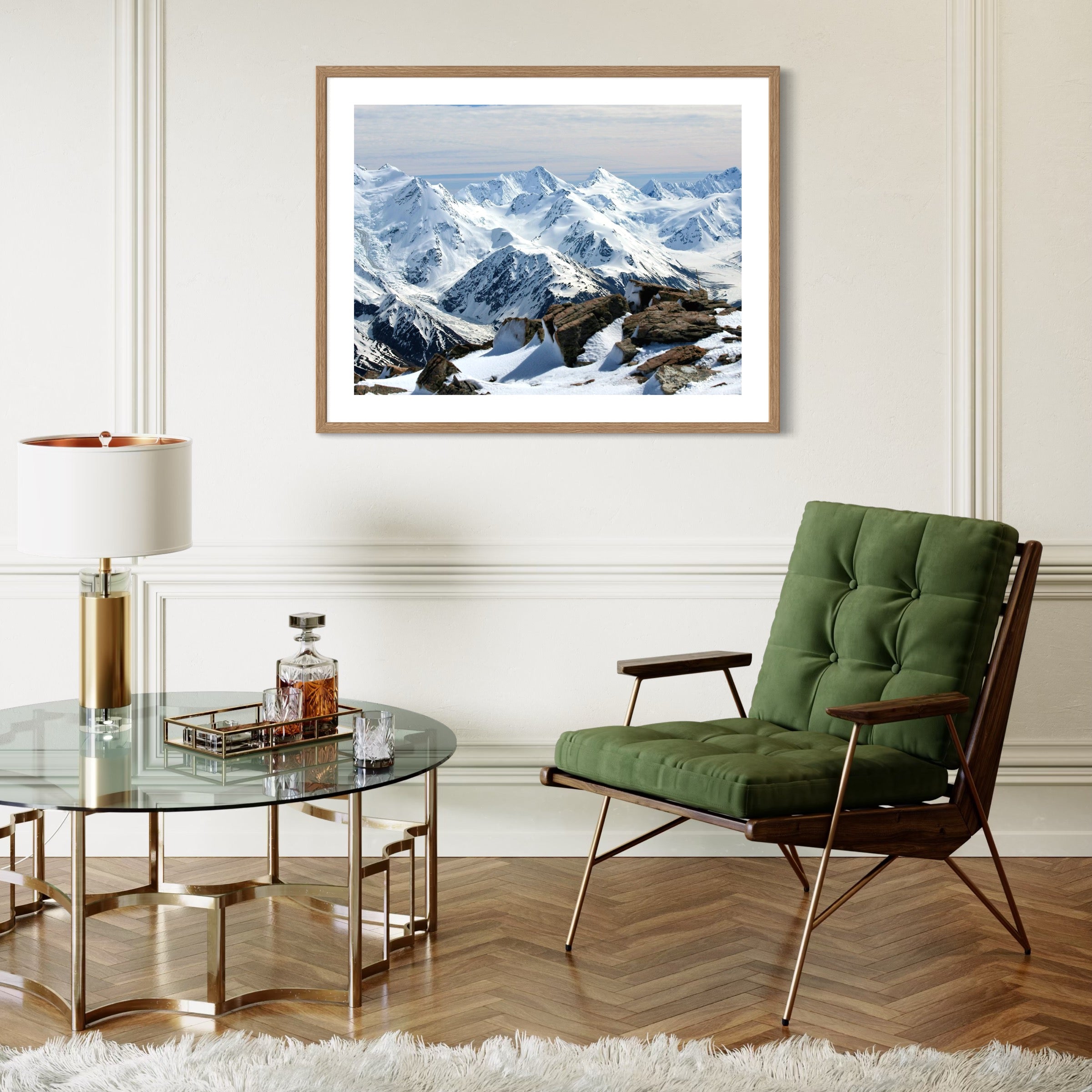 Alpine Ascent - Moderno Wall Art Wall Art