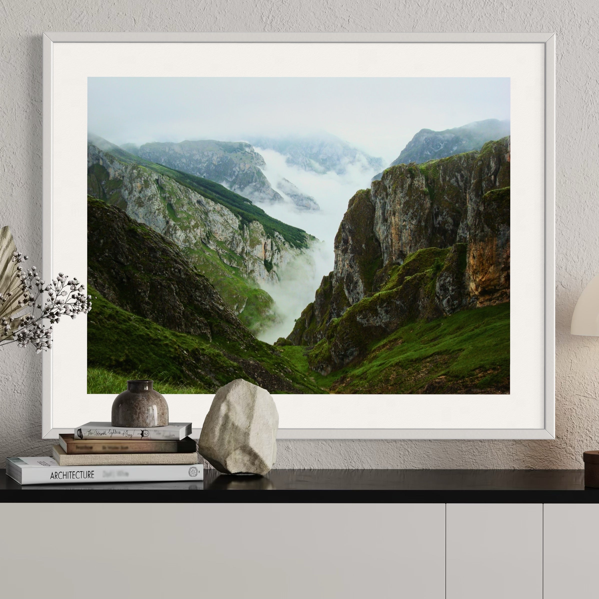 Misty Heights - Moderno Wall Art Wall Art