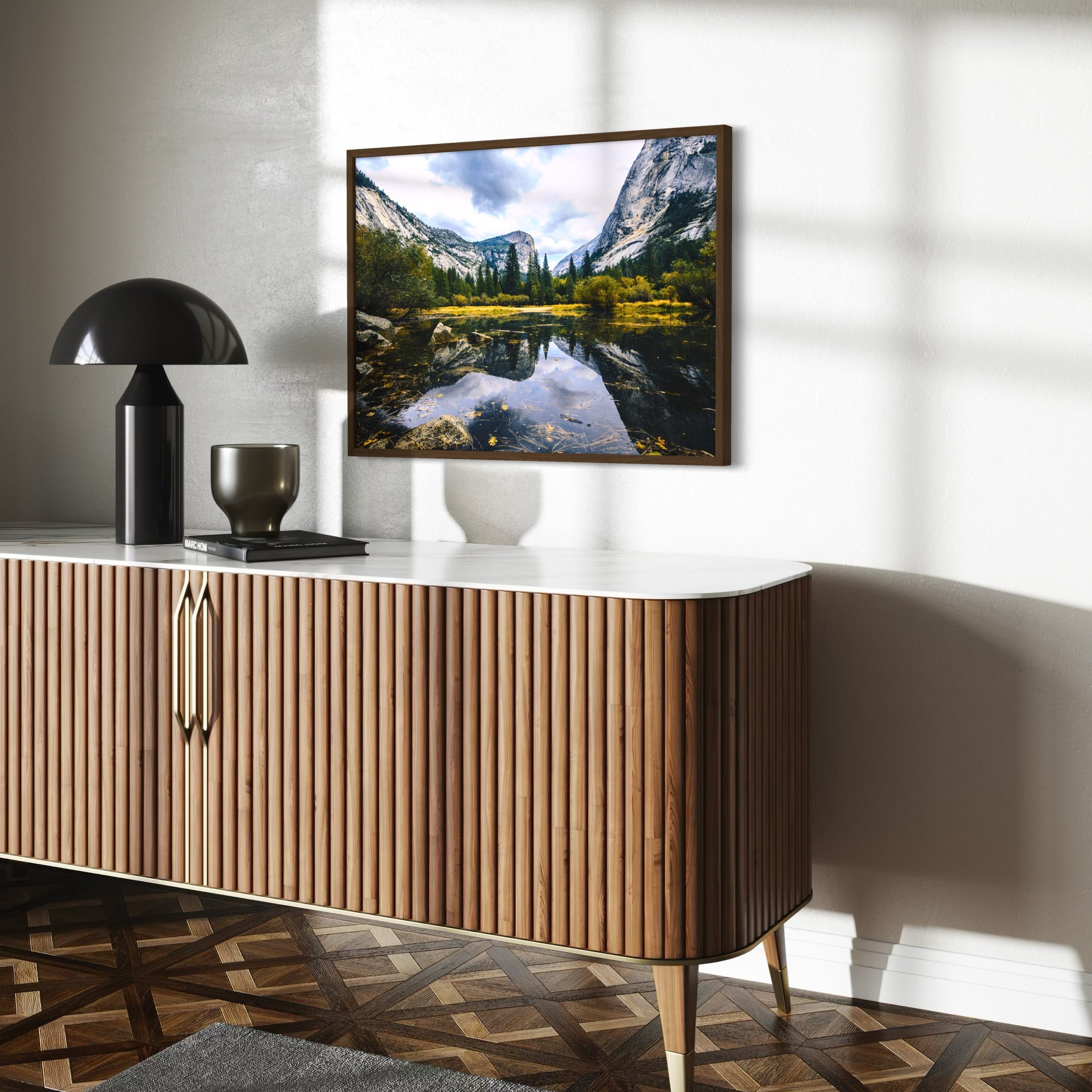 Nature's Reflection - Moderno Wall Art Wall Art