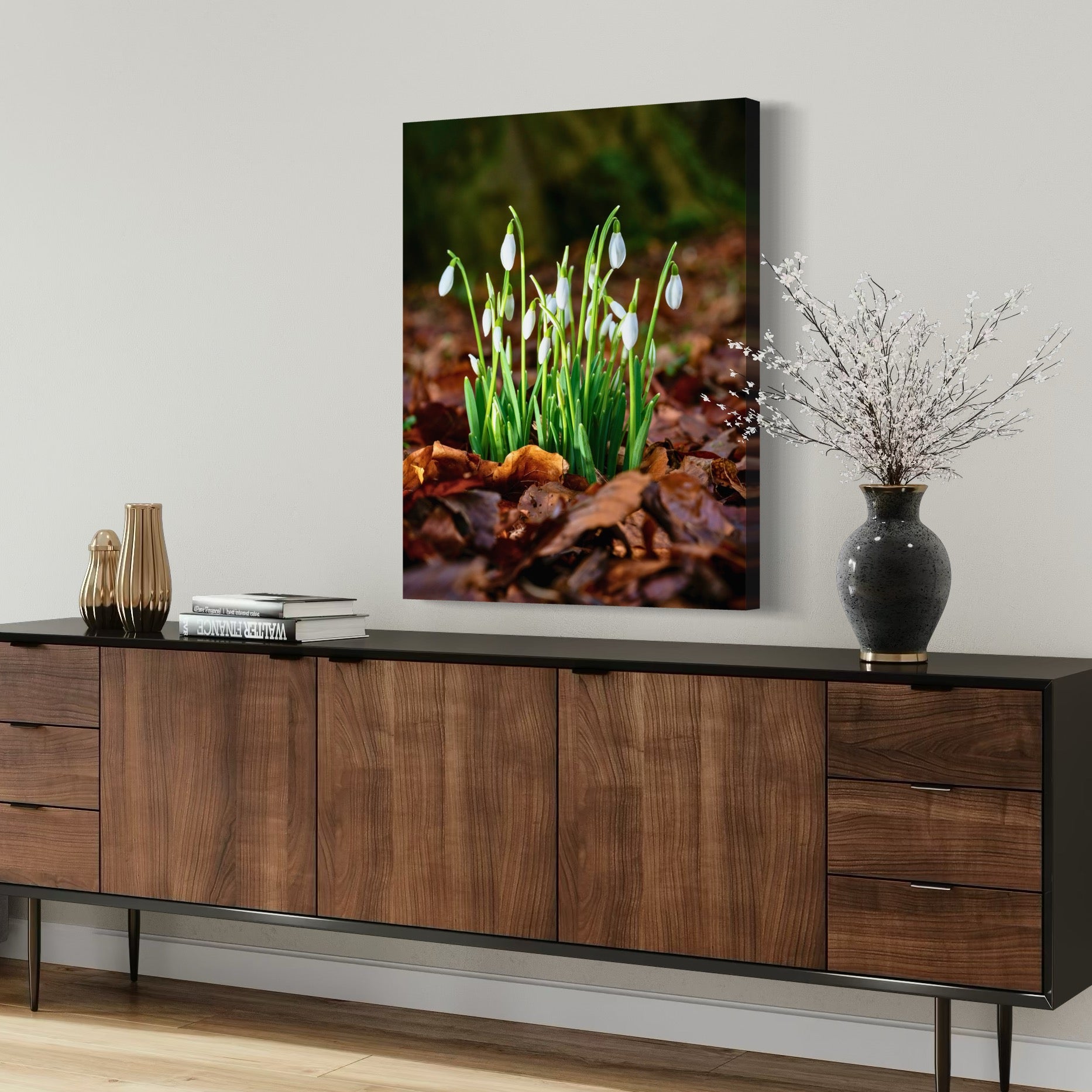 Early Bloom - Moderno Wall Art Wall Art
