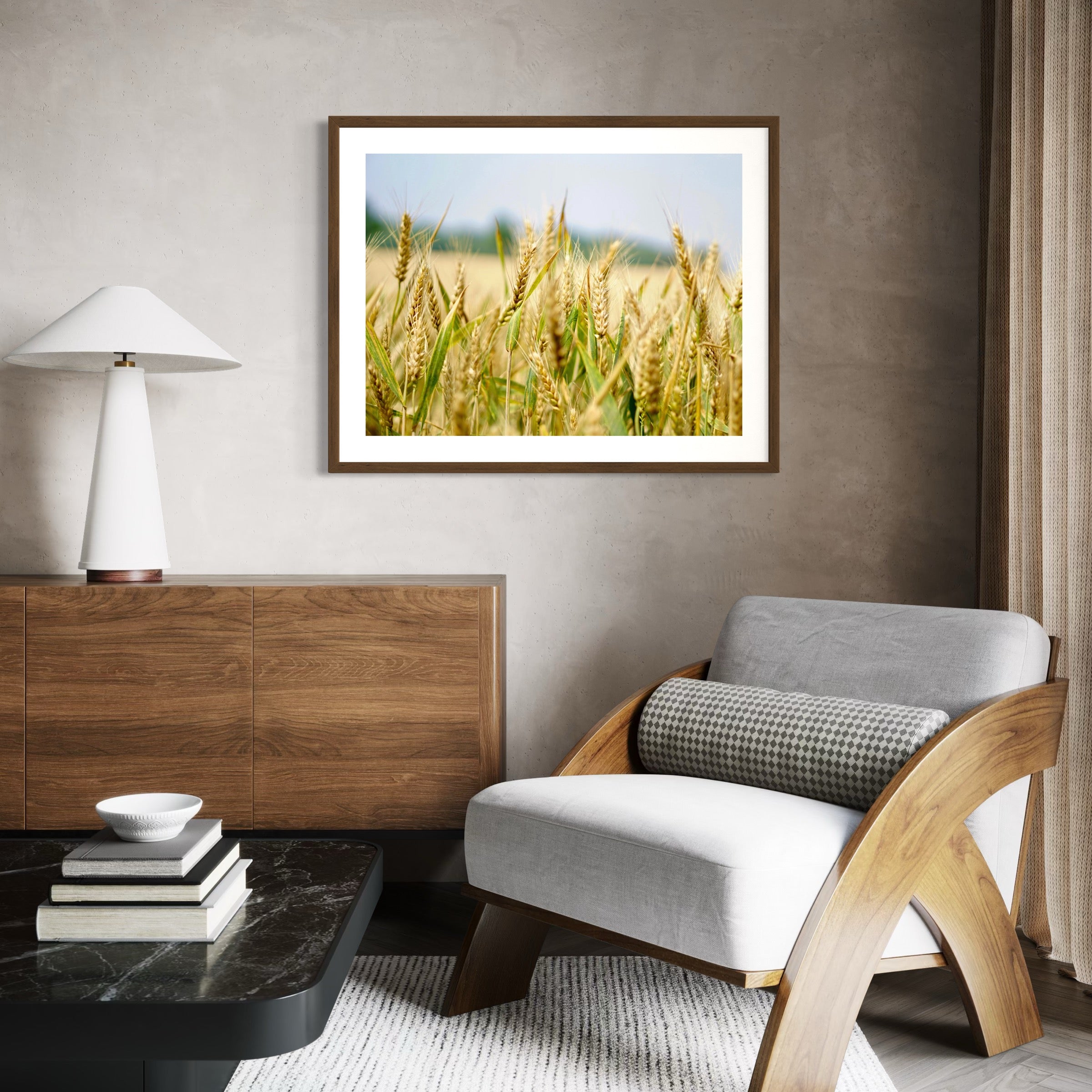 Grains of Summer - Moderno Wall Art Wall Art
