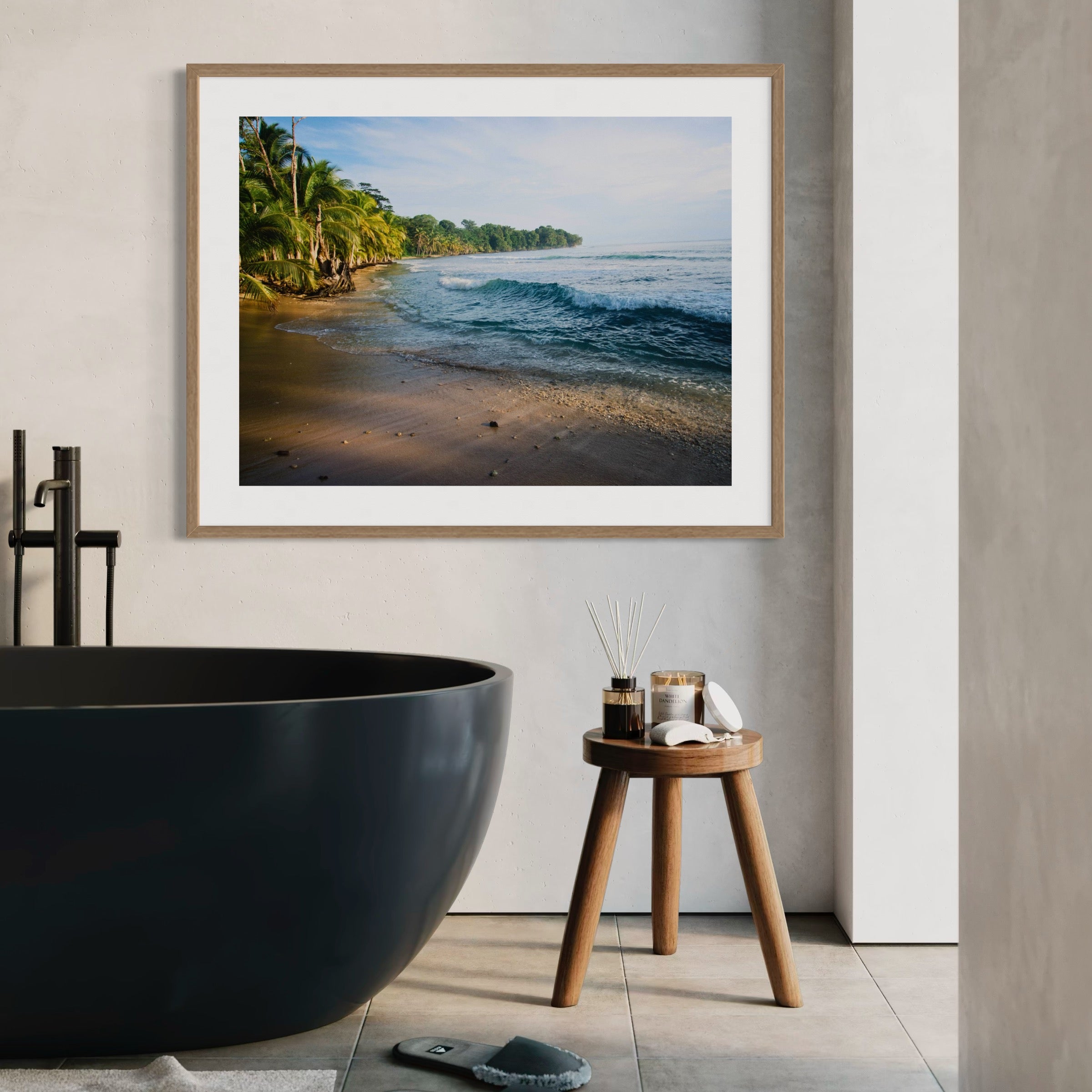 Tropical Shoreline - Moderno Wall Art Wall Art