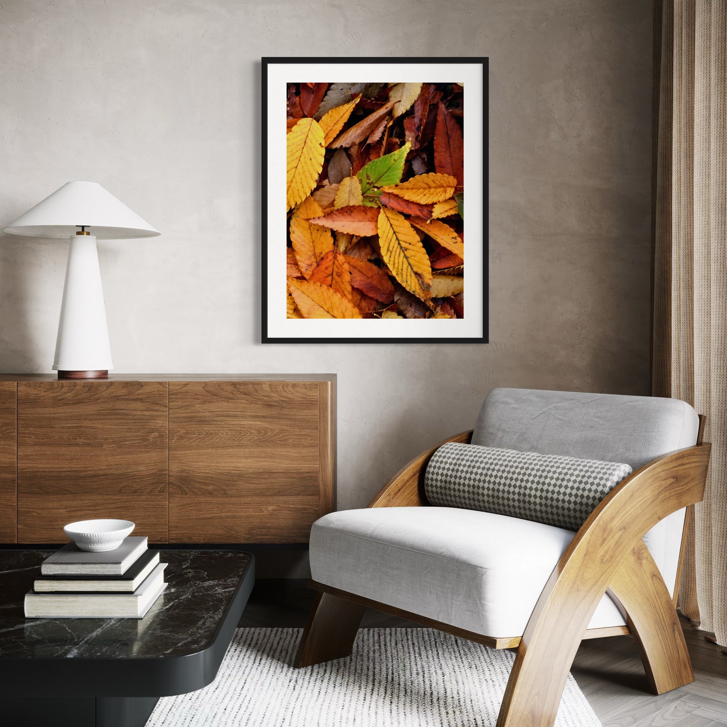Autumn Leaves - Moderno Wall Art Wall Art