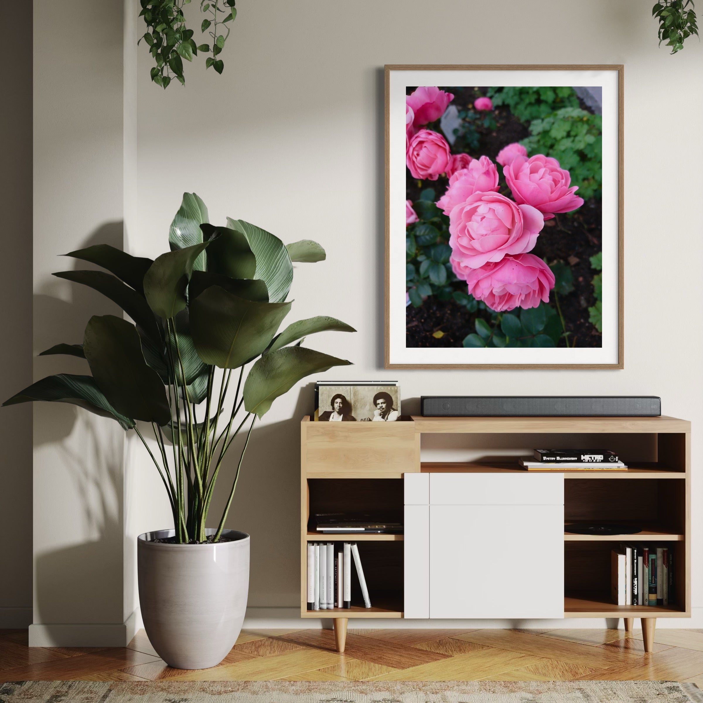 Floral Grace - Moderno Wall Art Wall Art