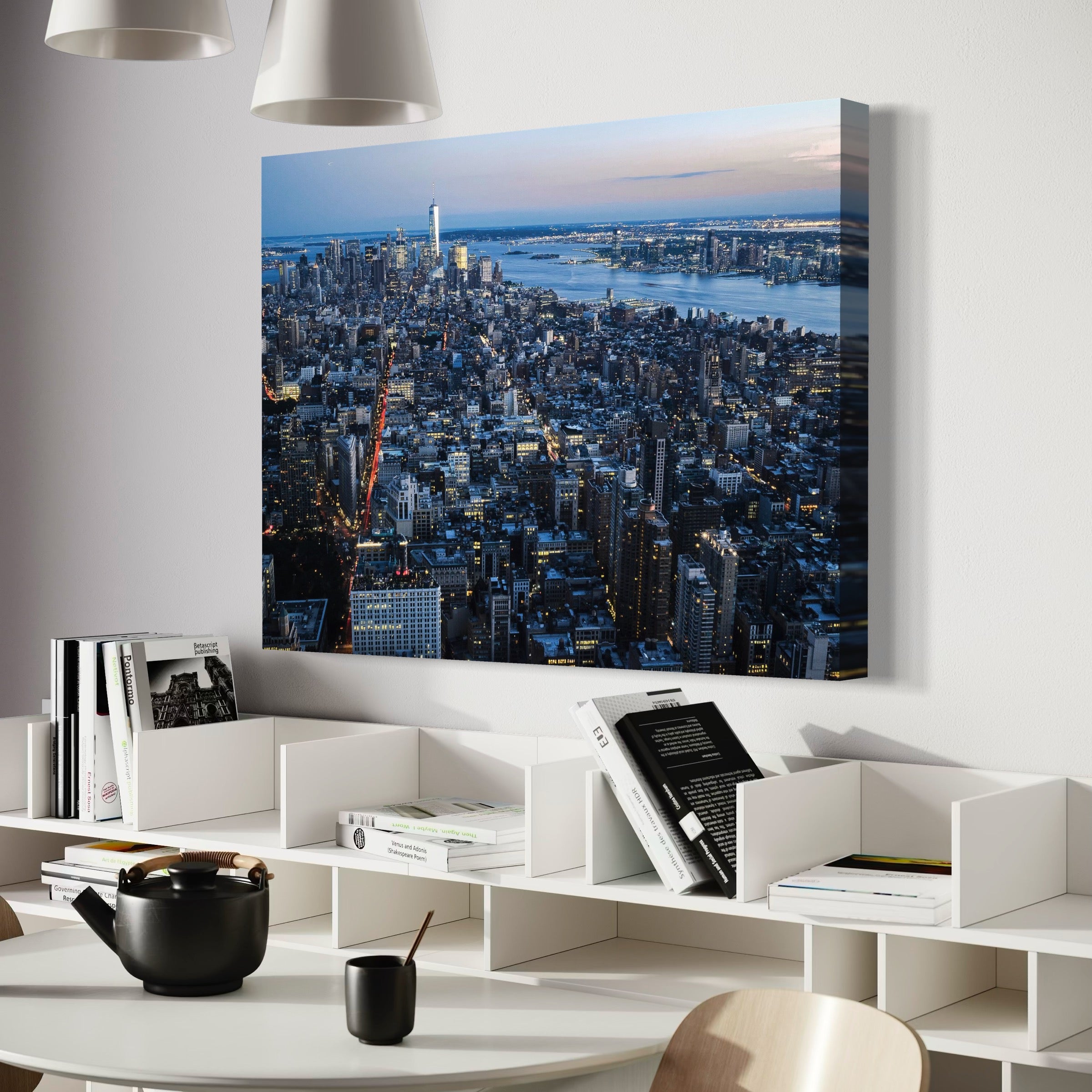 Evening in Motion - Moderno Wall Art Wall Art