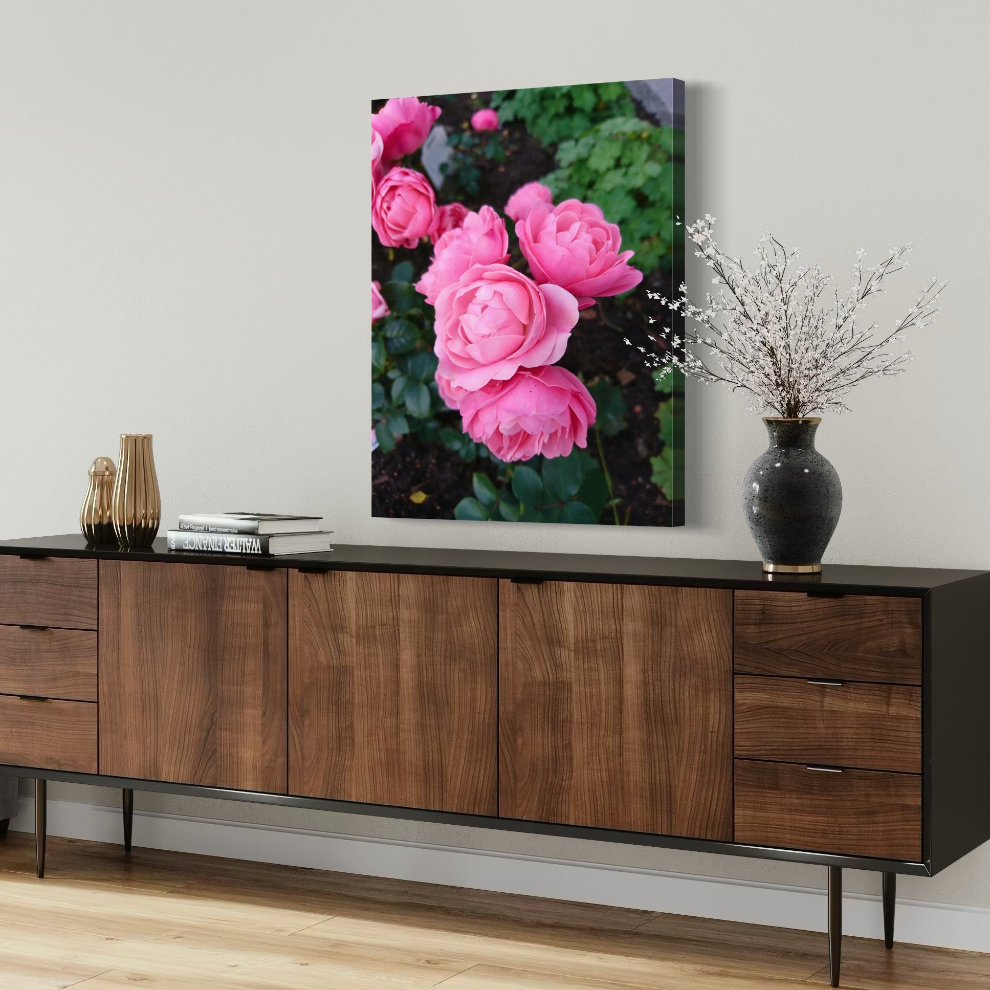 Floral Grace - Moderno Wall Art Wall Art
