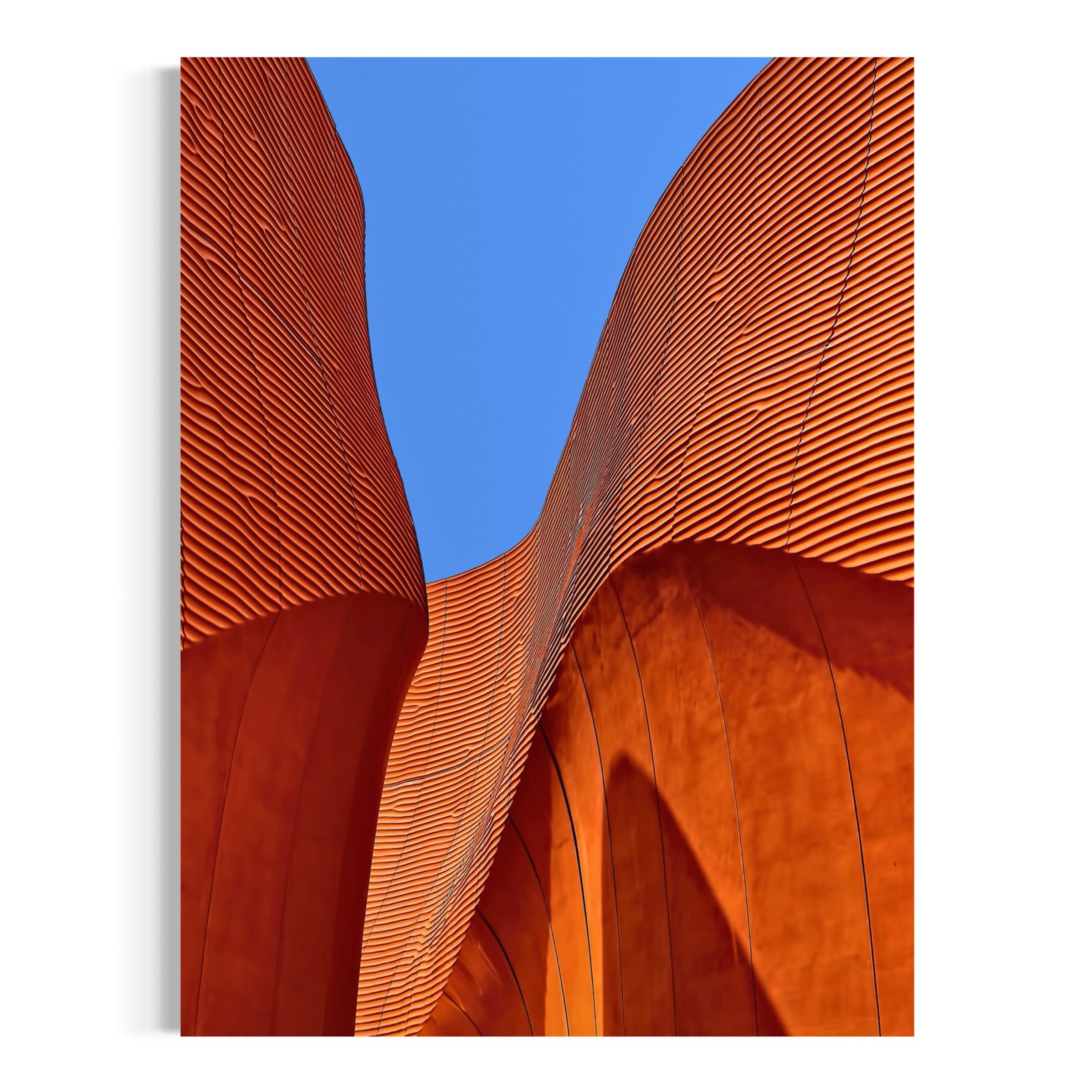 Sculptural Motion - Moderno Wall Art Wall Art
