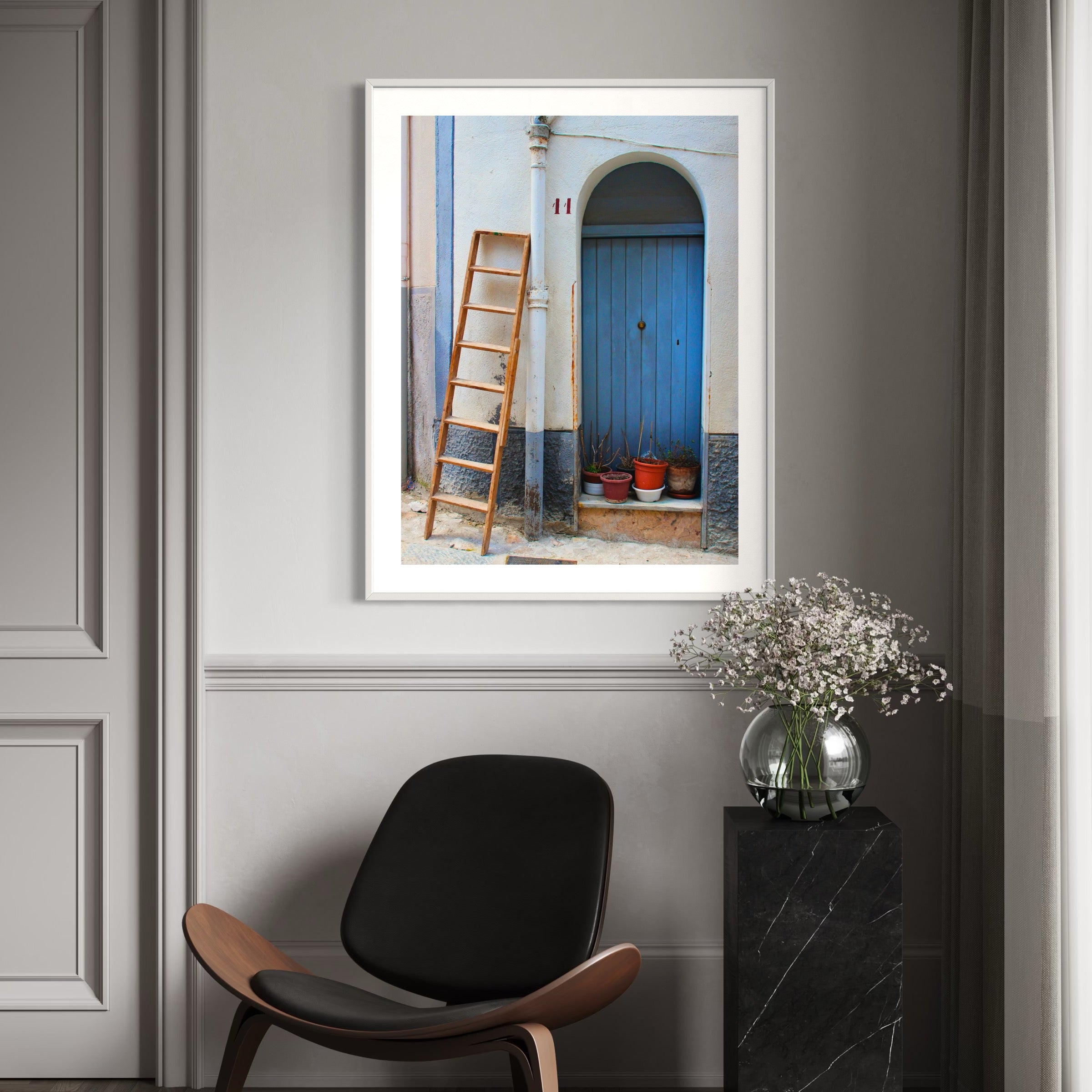 Rustic Mediterranean Door - Moderno Wall Art Wall Art